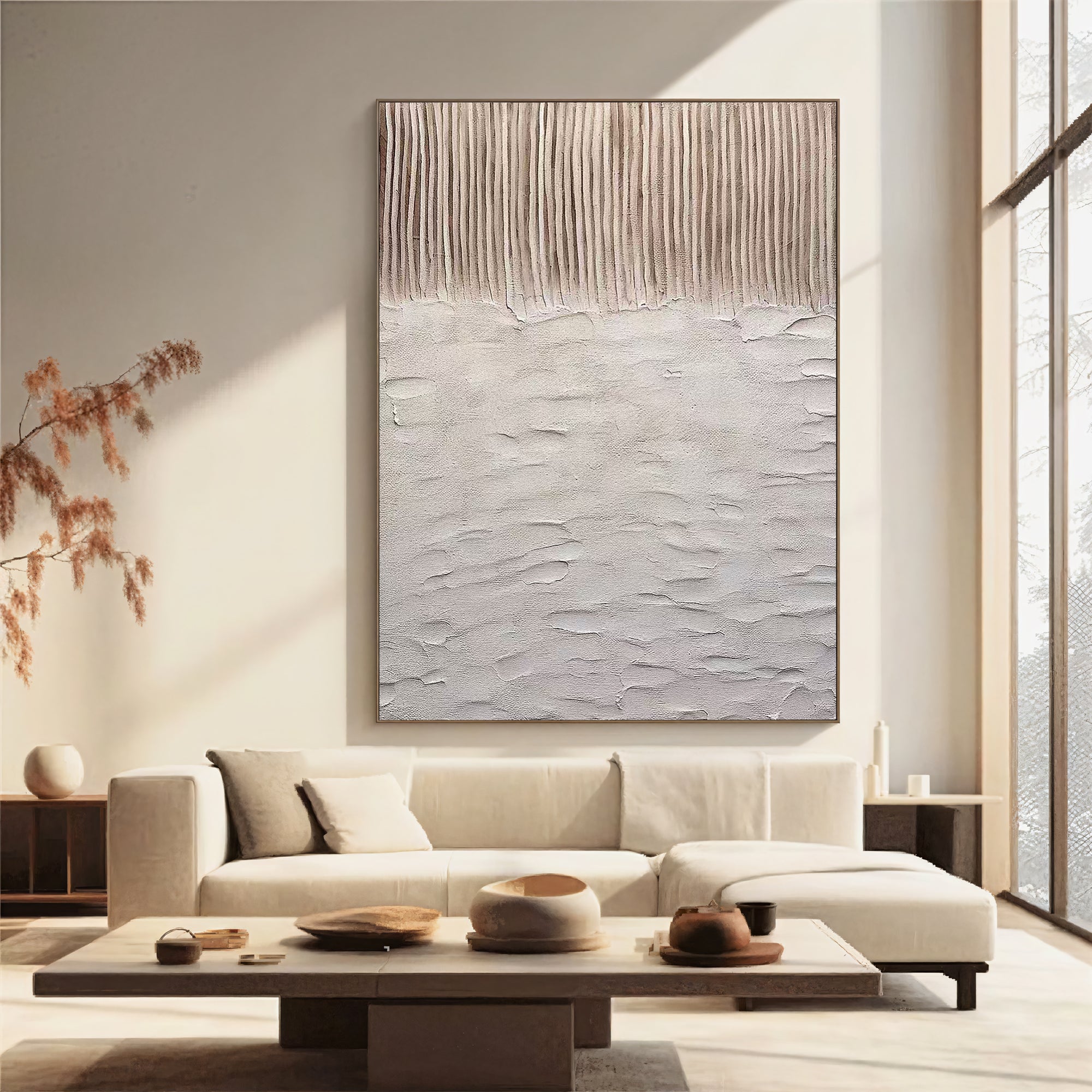 Textured Neutral Depth | Beige Textures