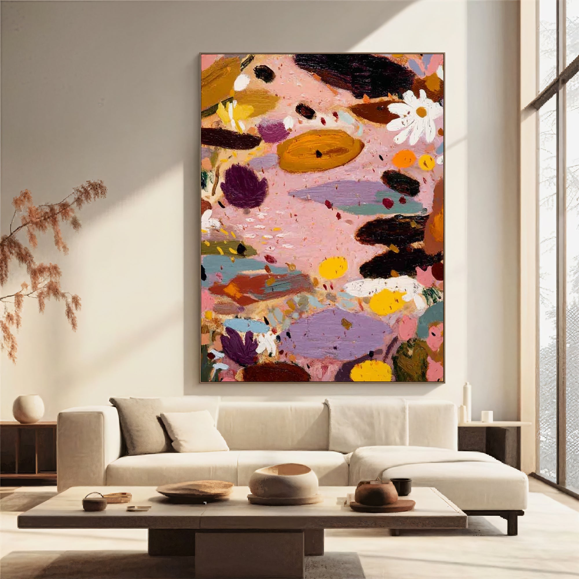 Textured Pastel Florals | Vibrant Hues