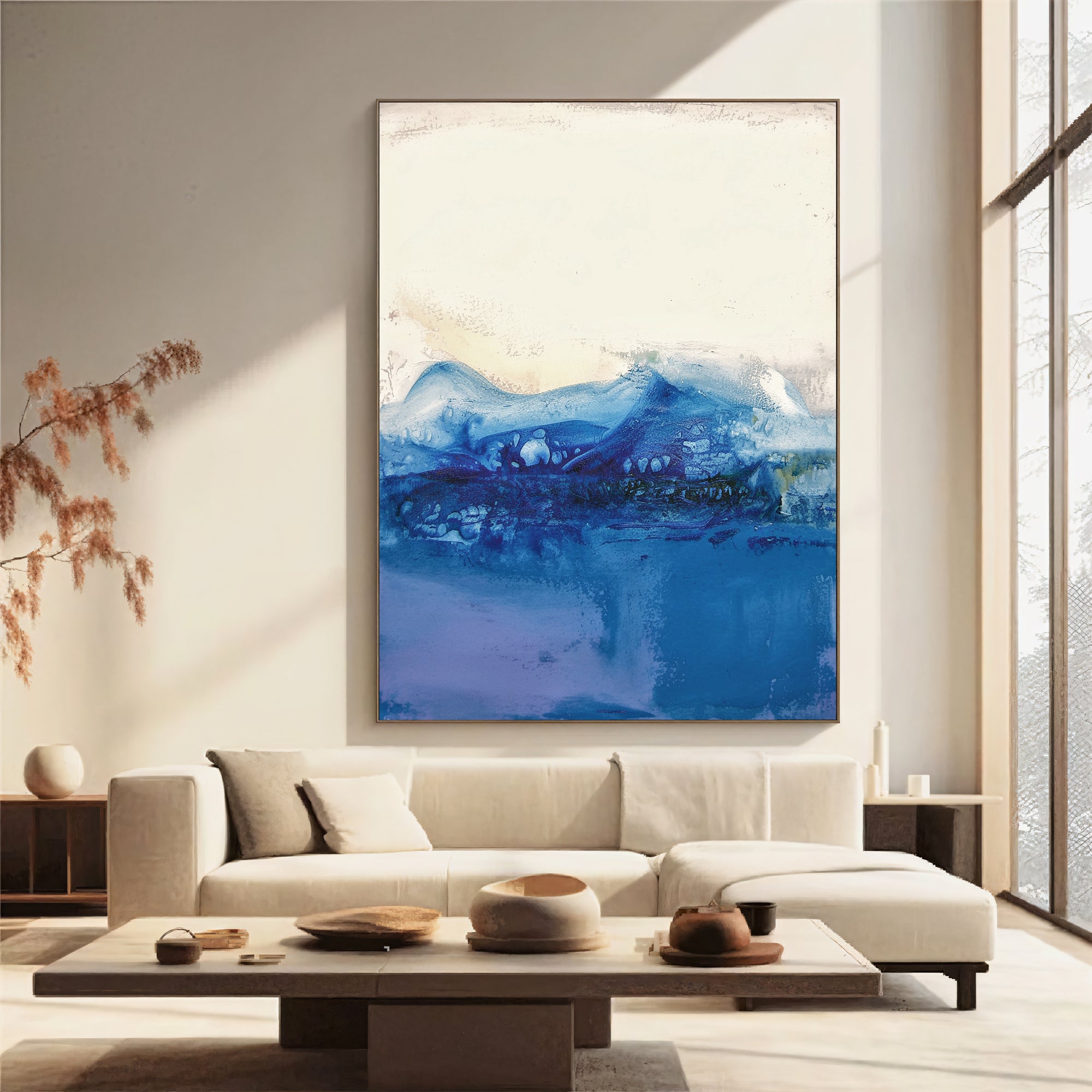 Textured Blue Rhythm | Tide Hues