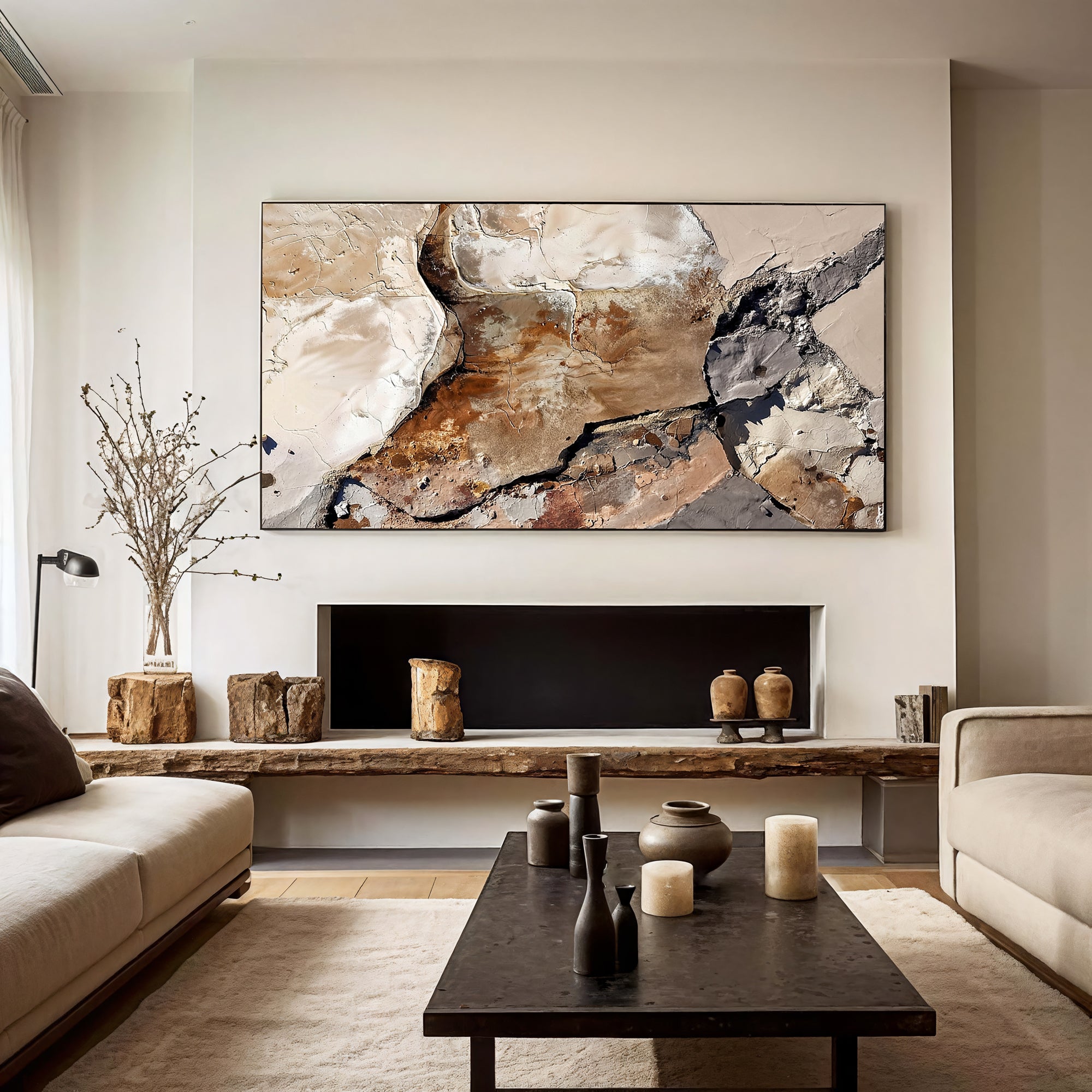 Textured Earthy Opulence | Neutral Blend