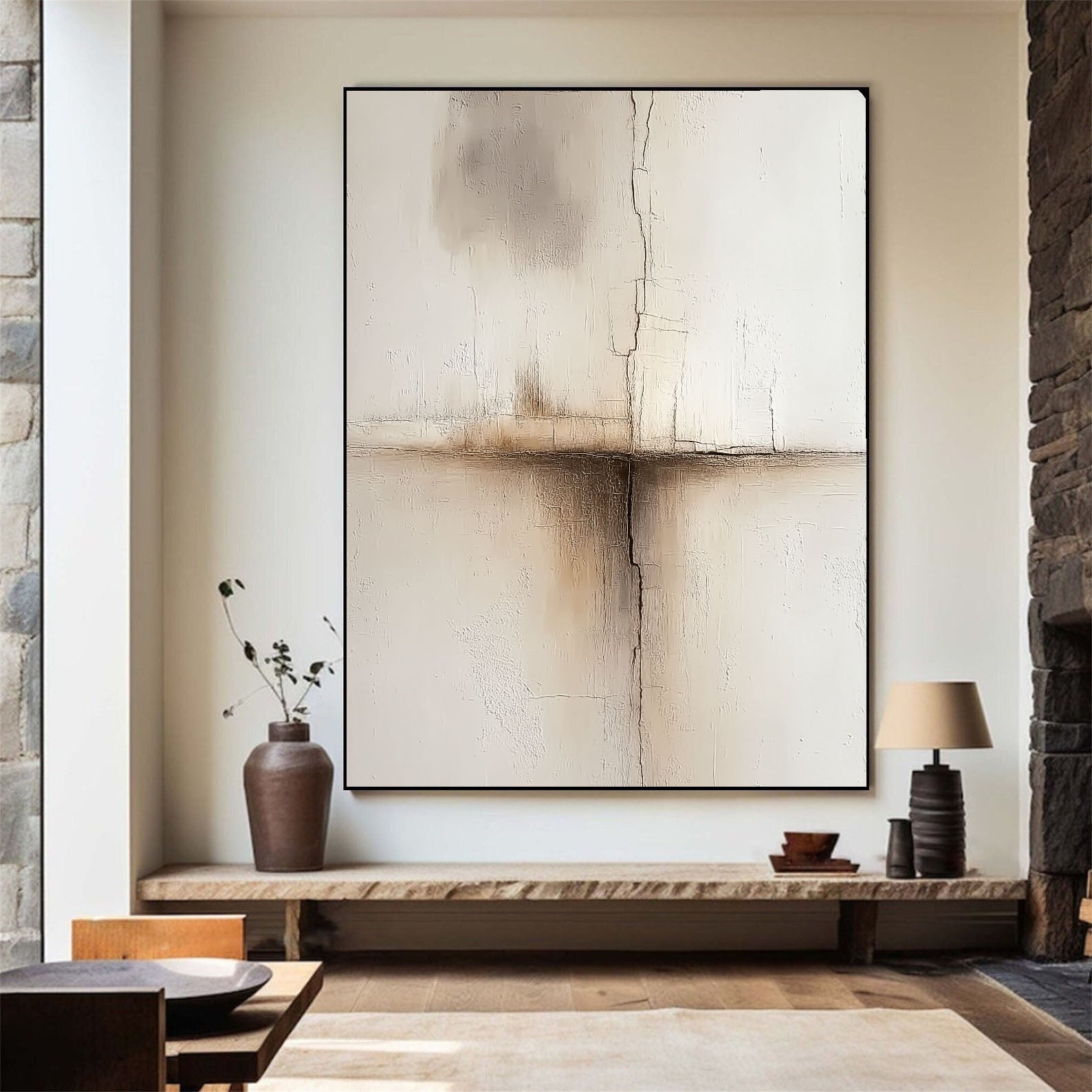 Textured Earthy Elegance | Ivory Tones