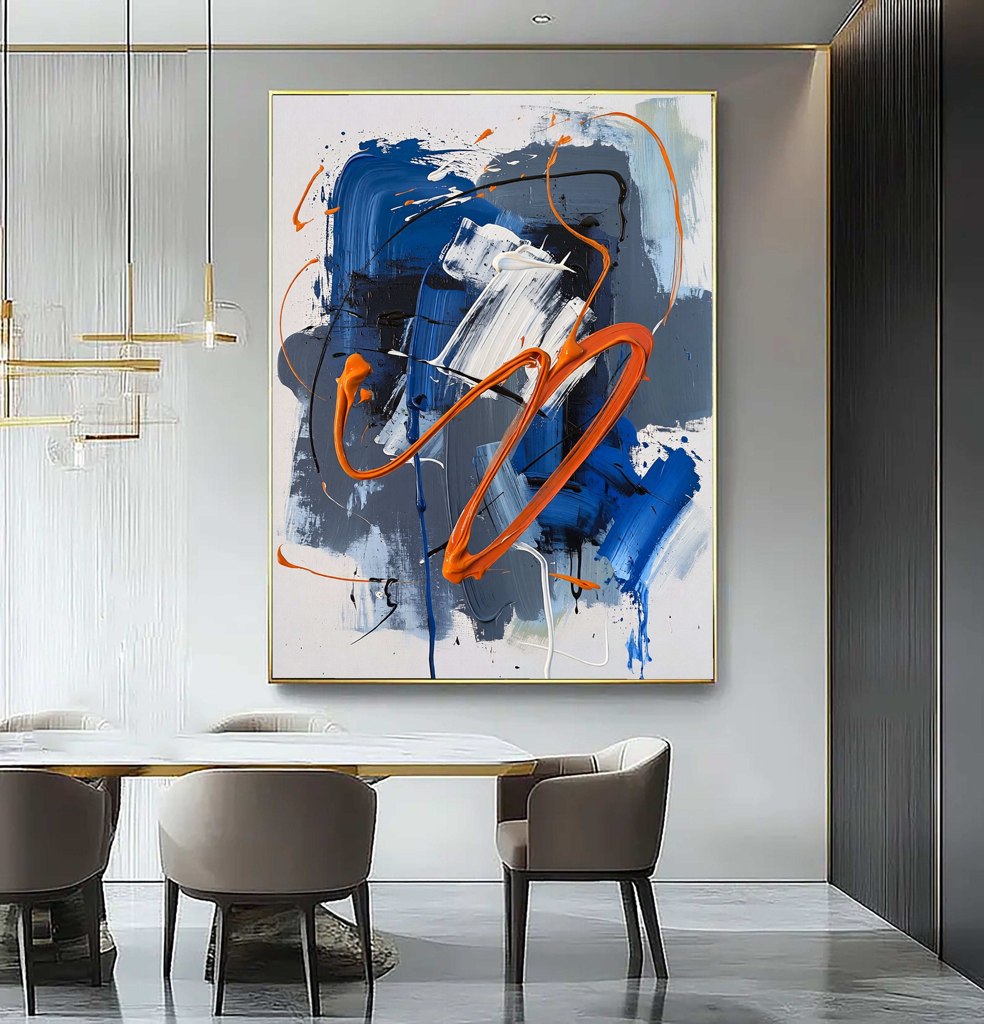 Vibrant Abstract Energy | Bold Strokes