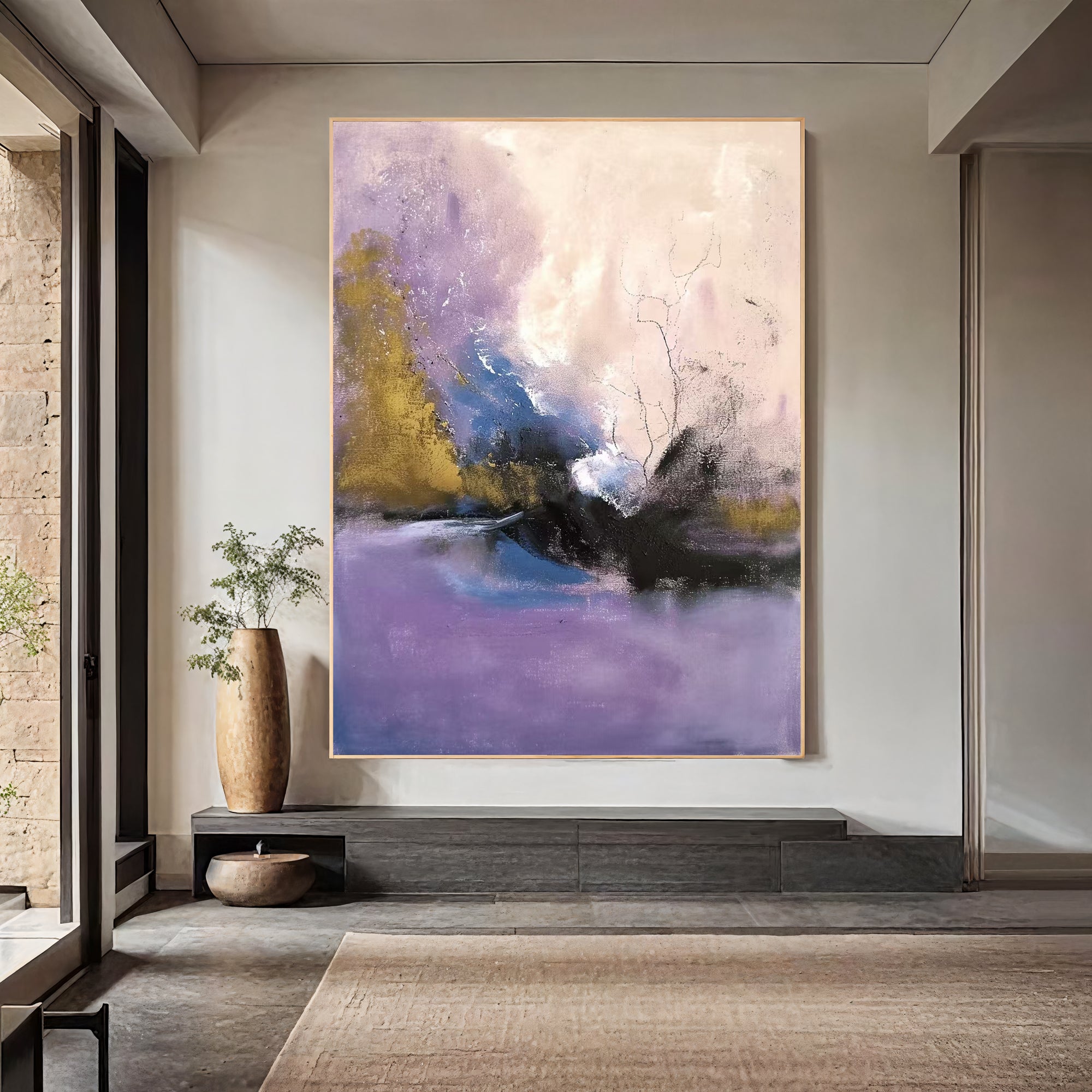 Textured Purple Dream | Lavender Hues