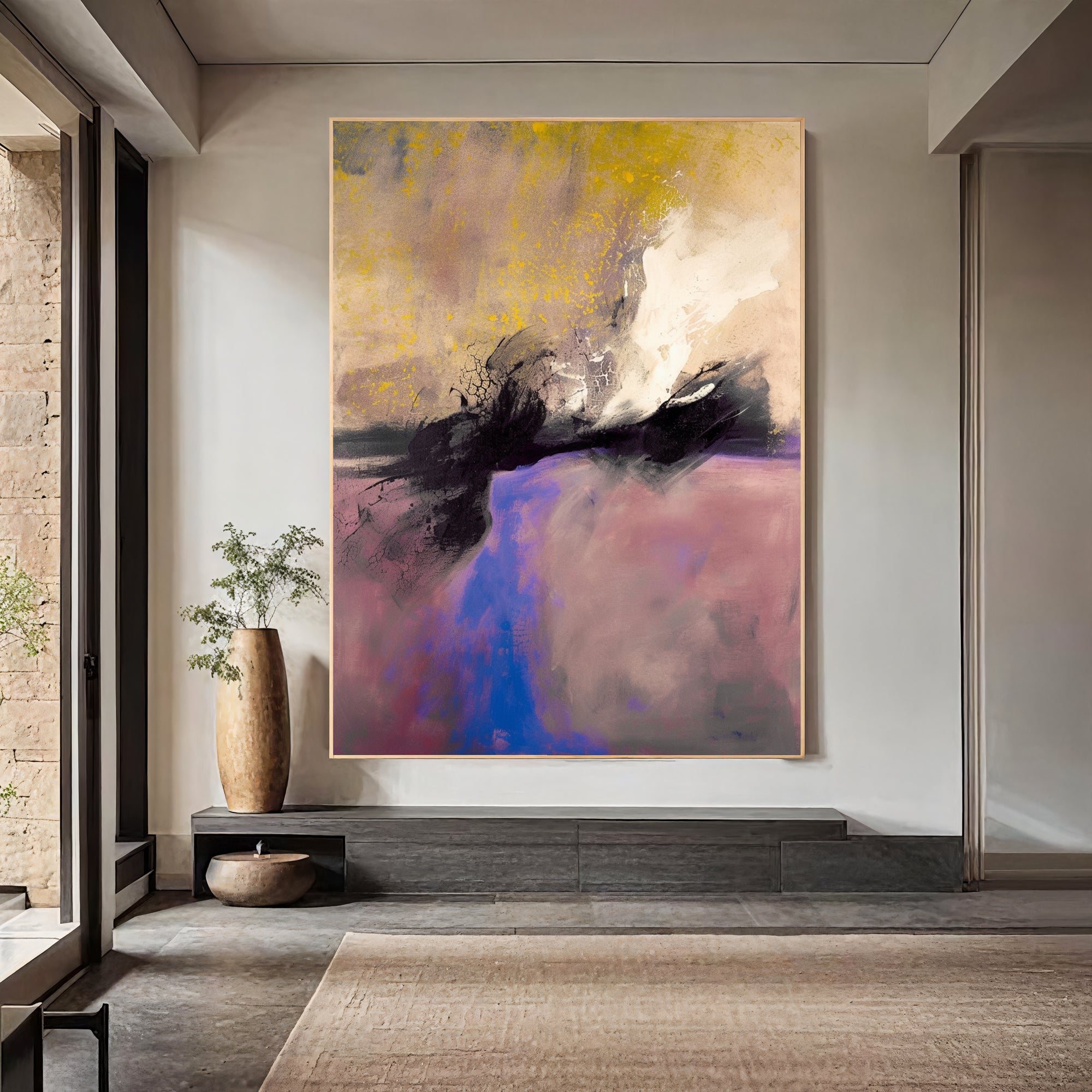 Textured Magenta Opulence | Pink Purple