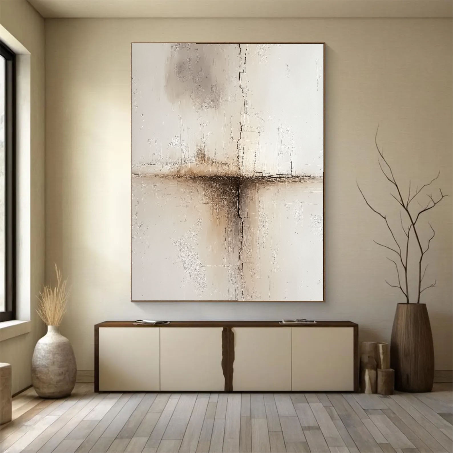 Textured Earthy Elegance | Ivory Tones