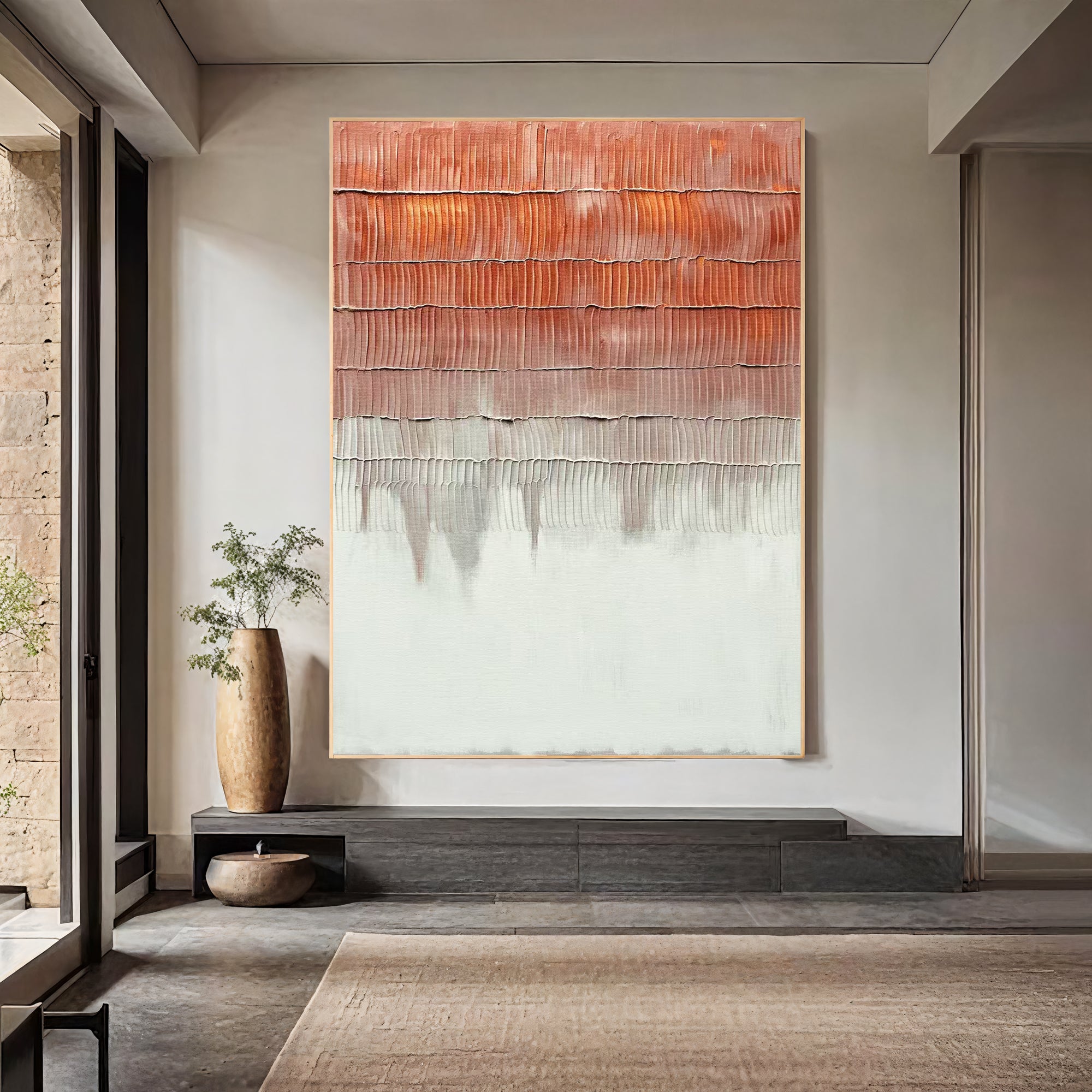 Textured Coral Sophistication | Blush Tones