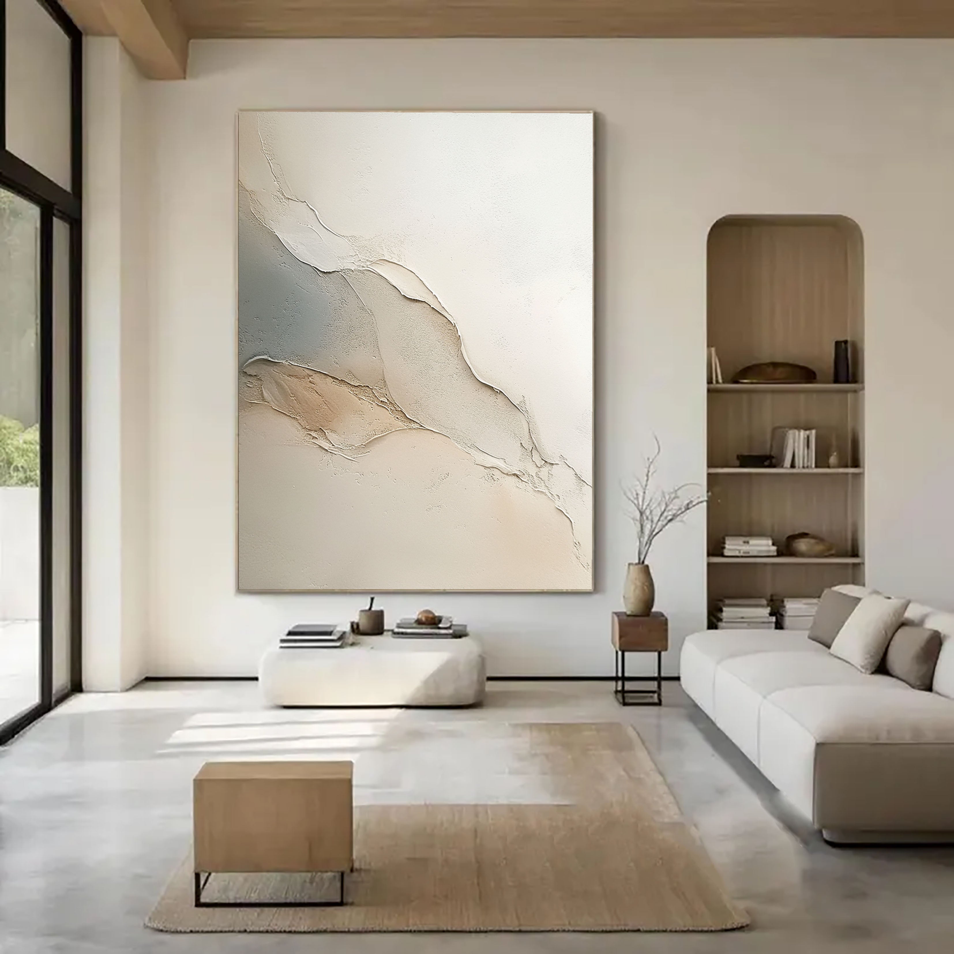 Textured Neutral Rhythm | Earthy Flow