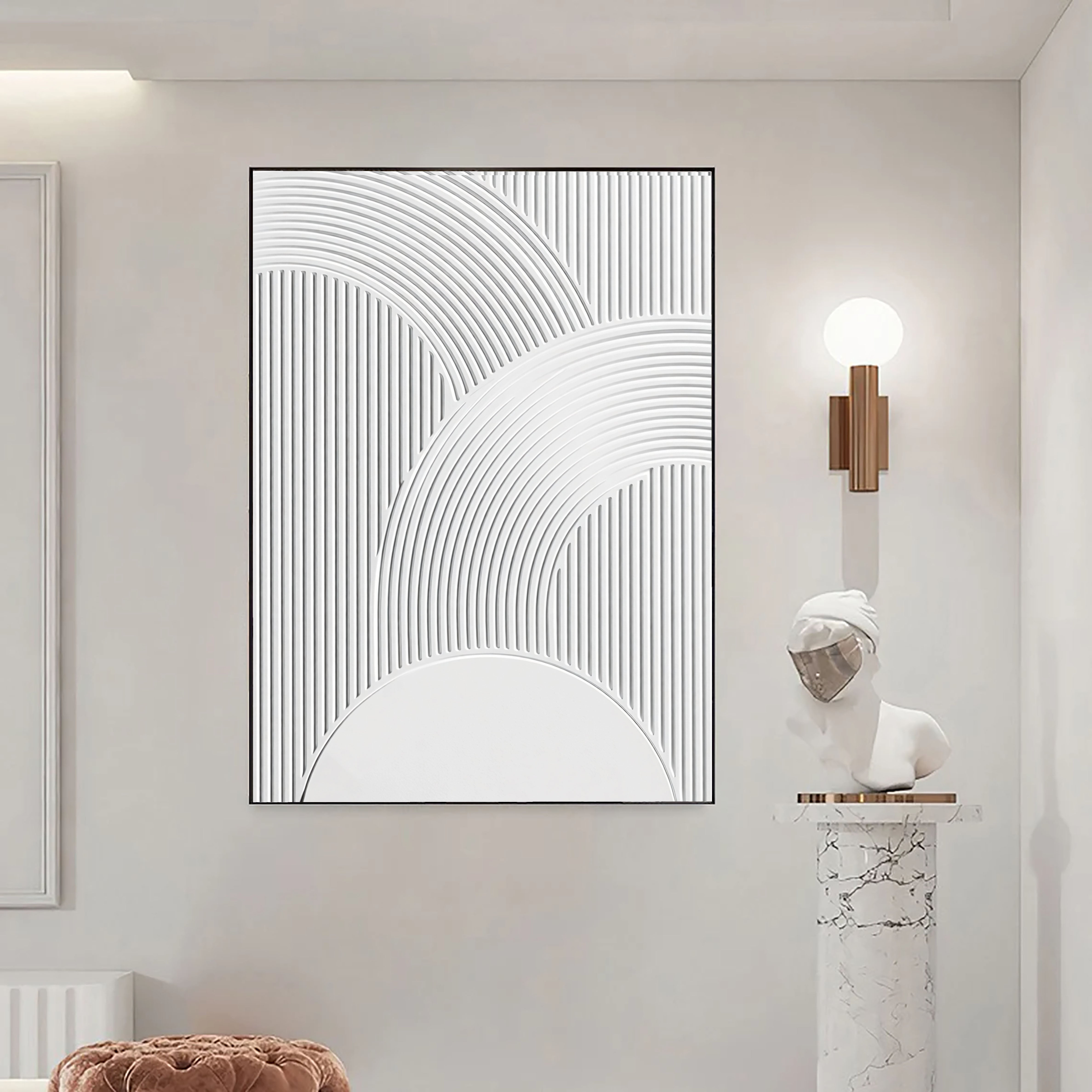 Textured Geometric Flow | Linear Arcs