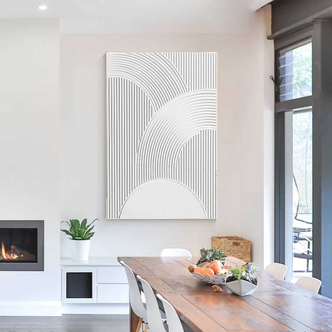 Textured Geometric Flow | Linear Arcs