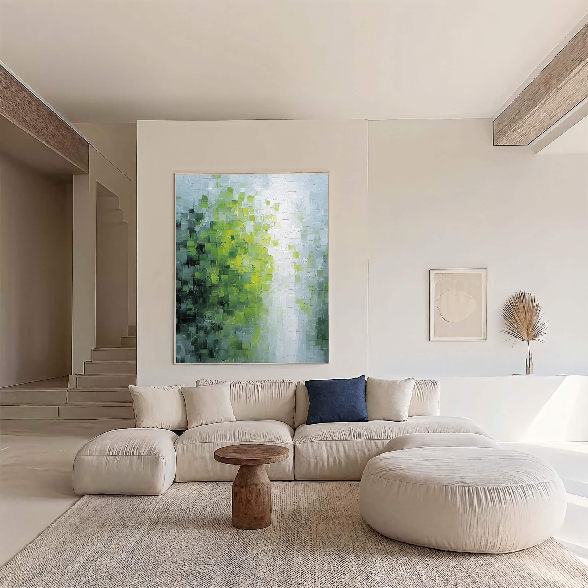 Impasto Block Glow | Lime Woods