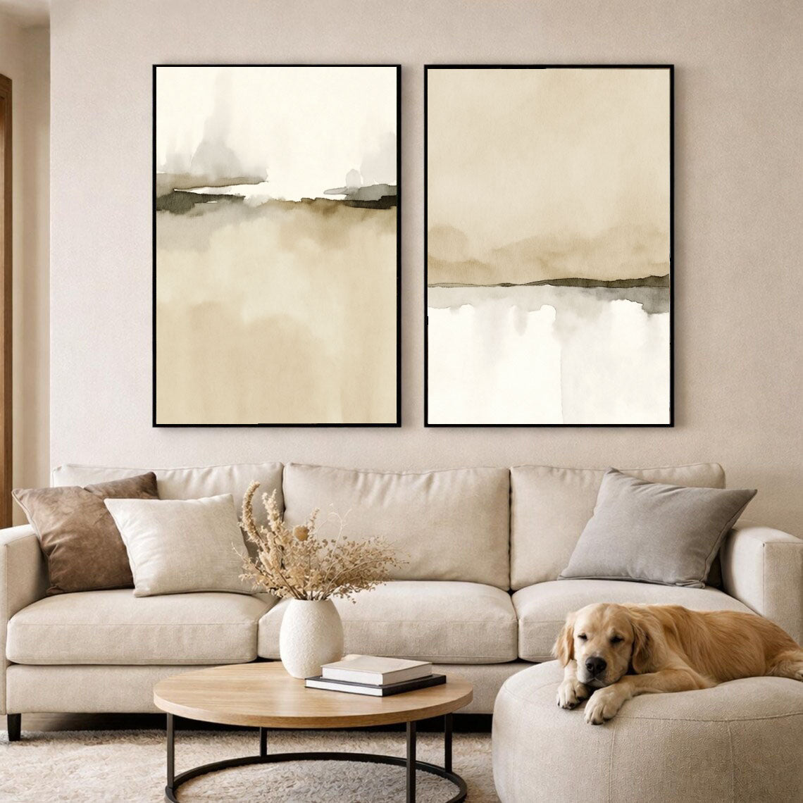 Serene Wash Horizon | Soft Beige