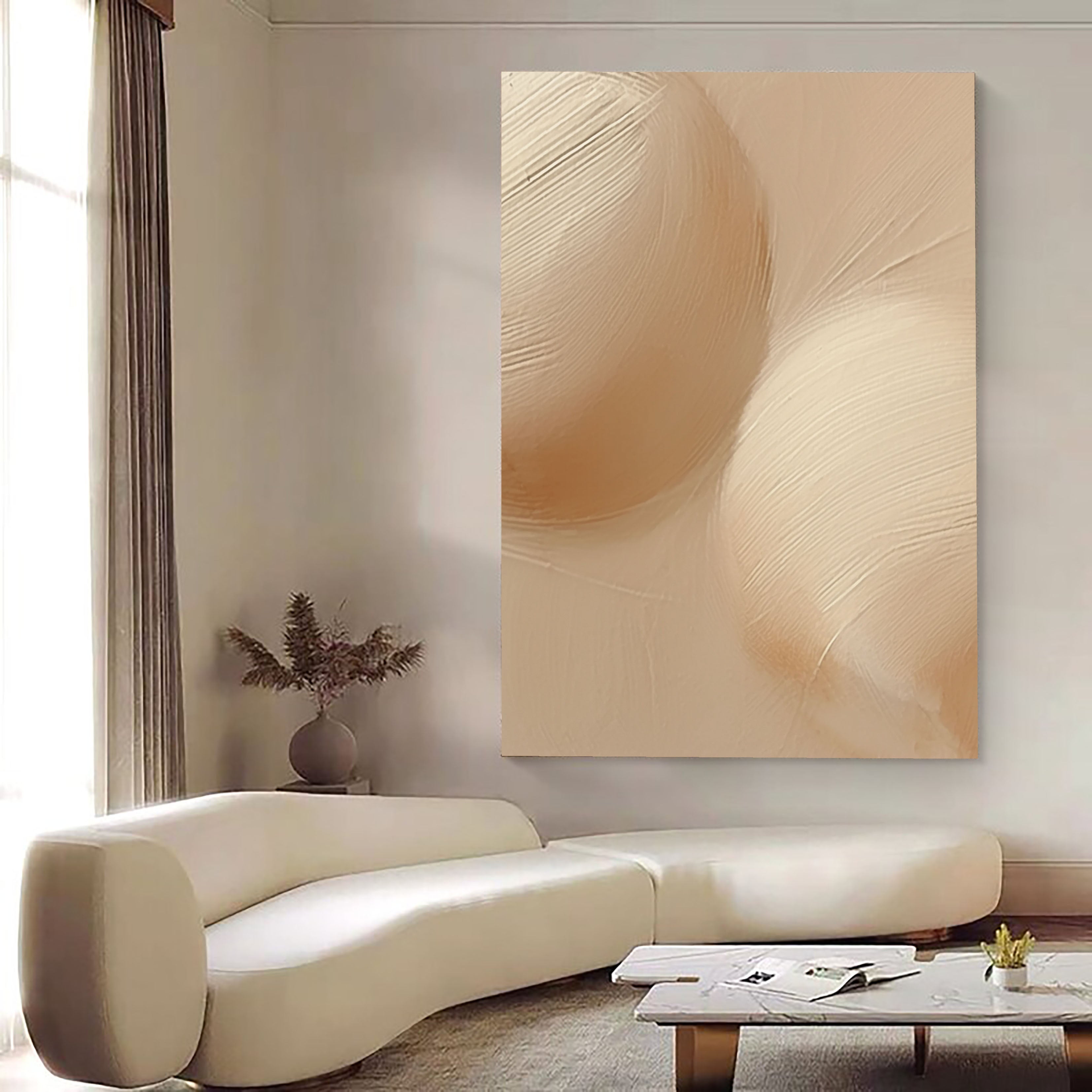 Textured Earth Tones | Neutral Whirl