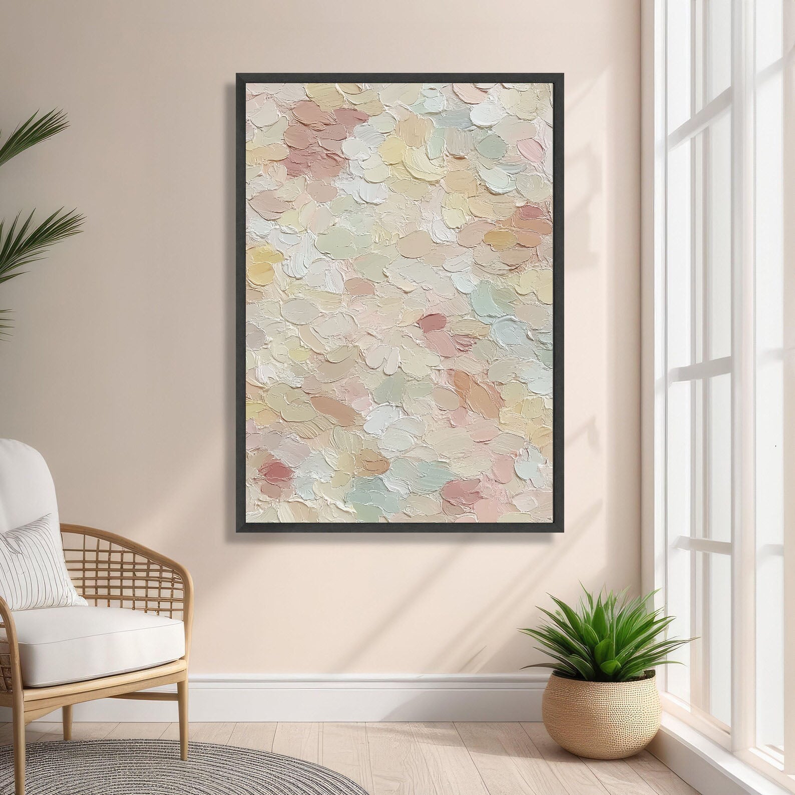 Textured Pastel Strokes | Soft Hues