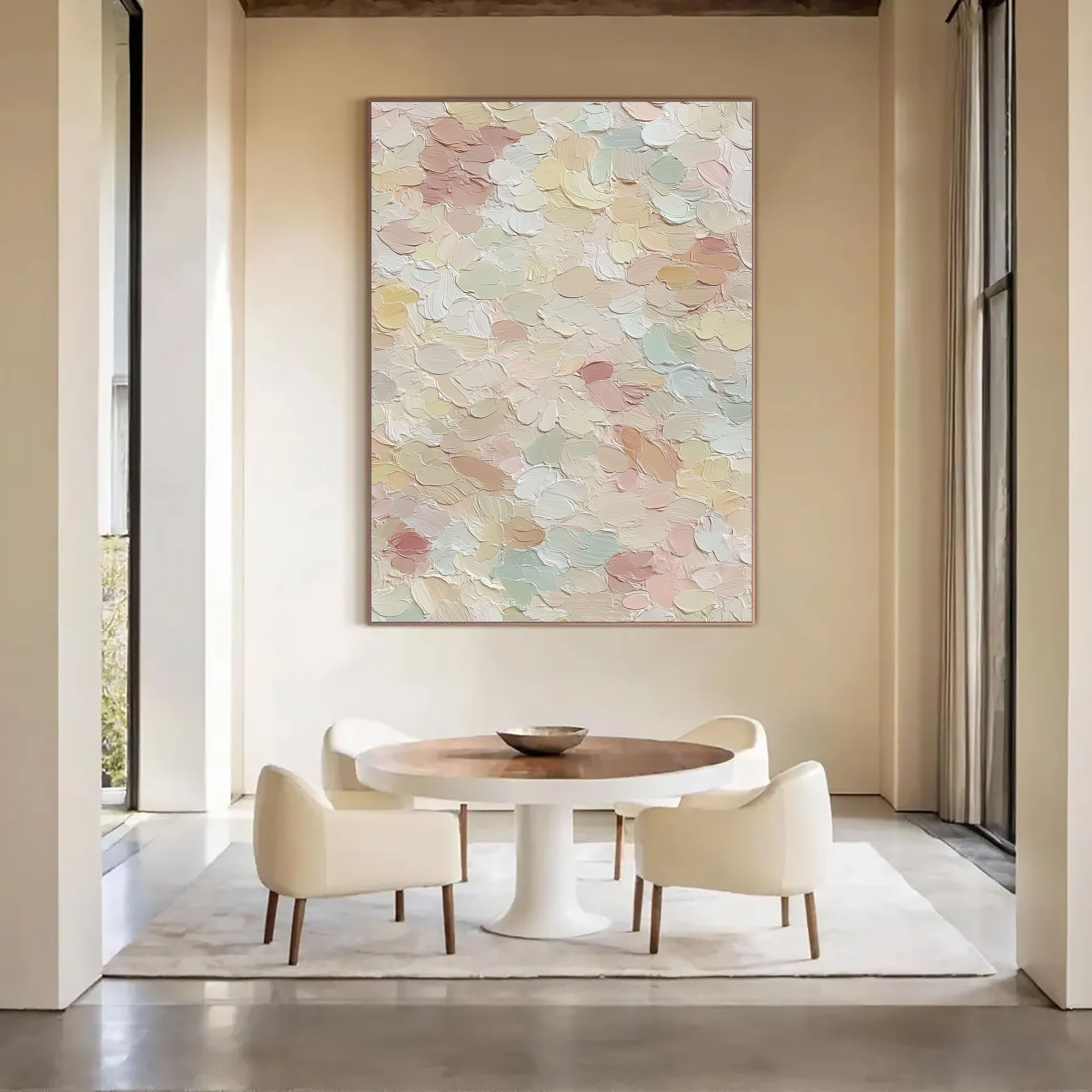 Textured Pastel Strokes | Soft Hues