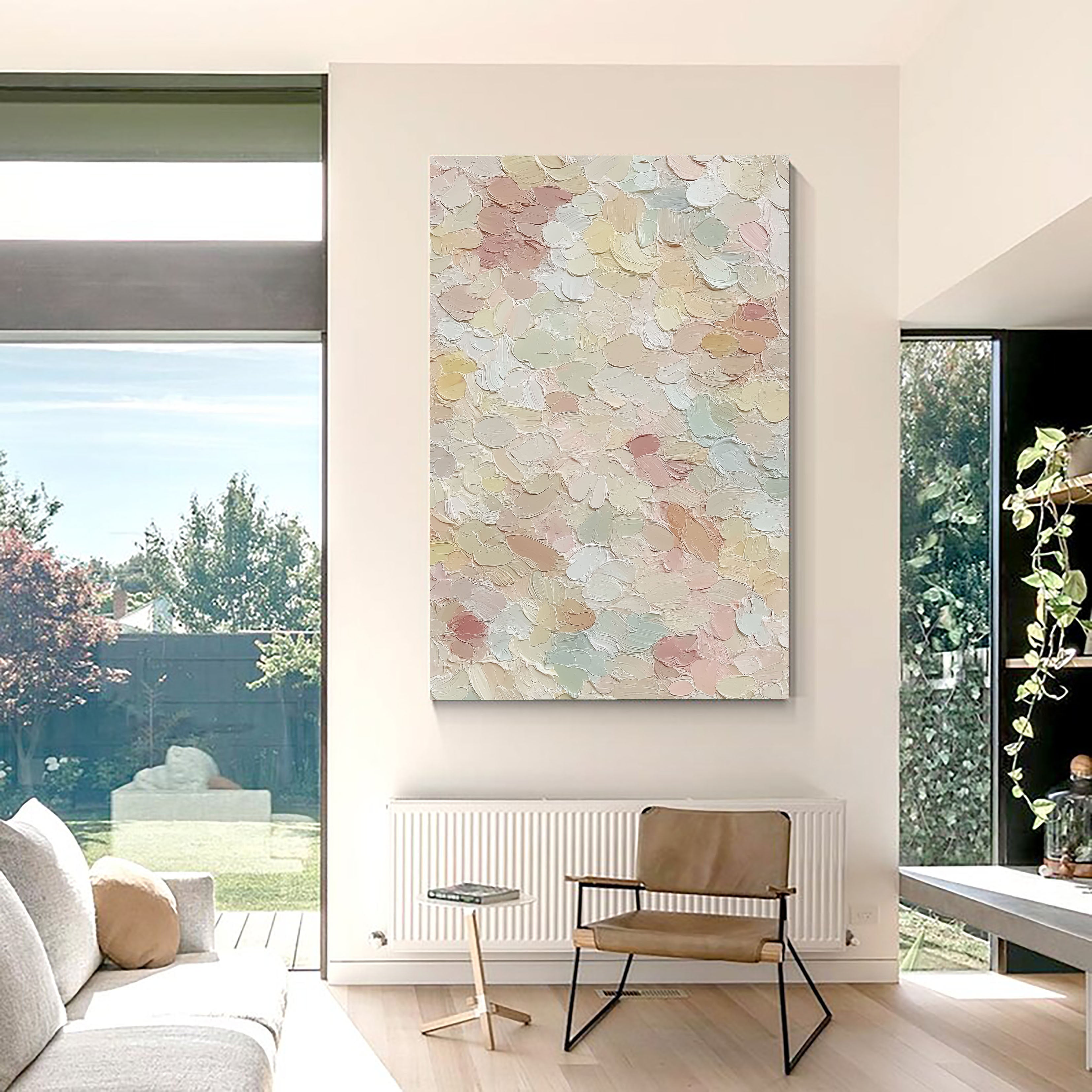 Textured Pastel Strokes | Soft Hues