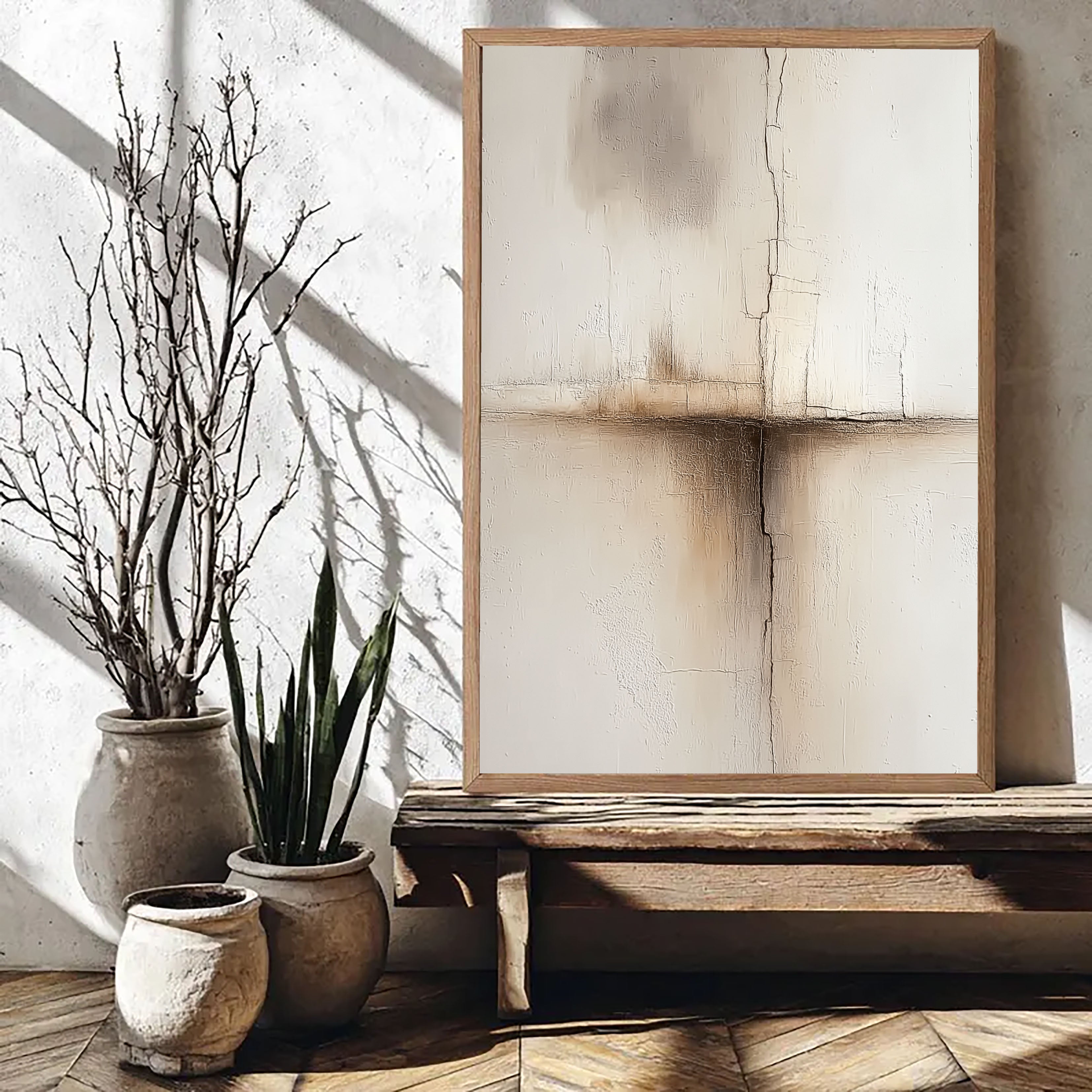 Textured Earthy Elegance | Ivory Tones