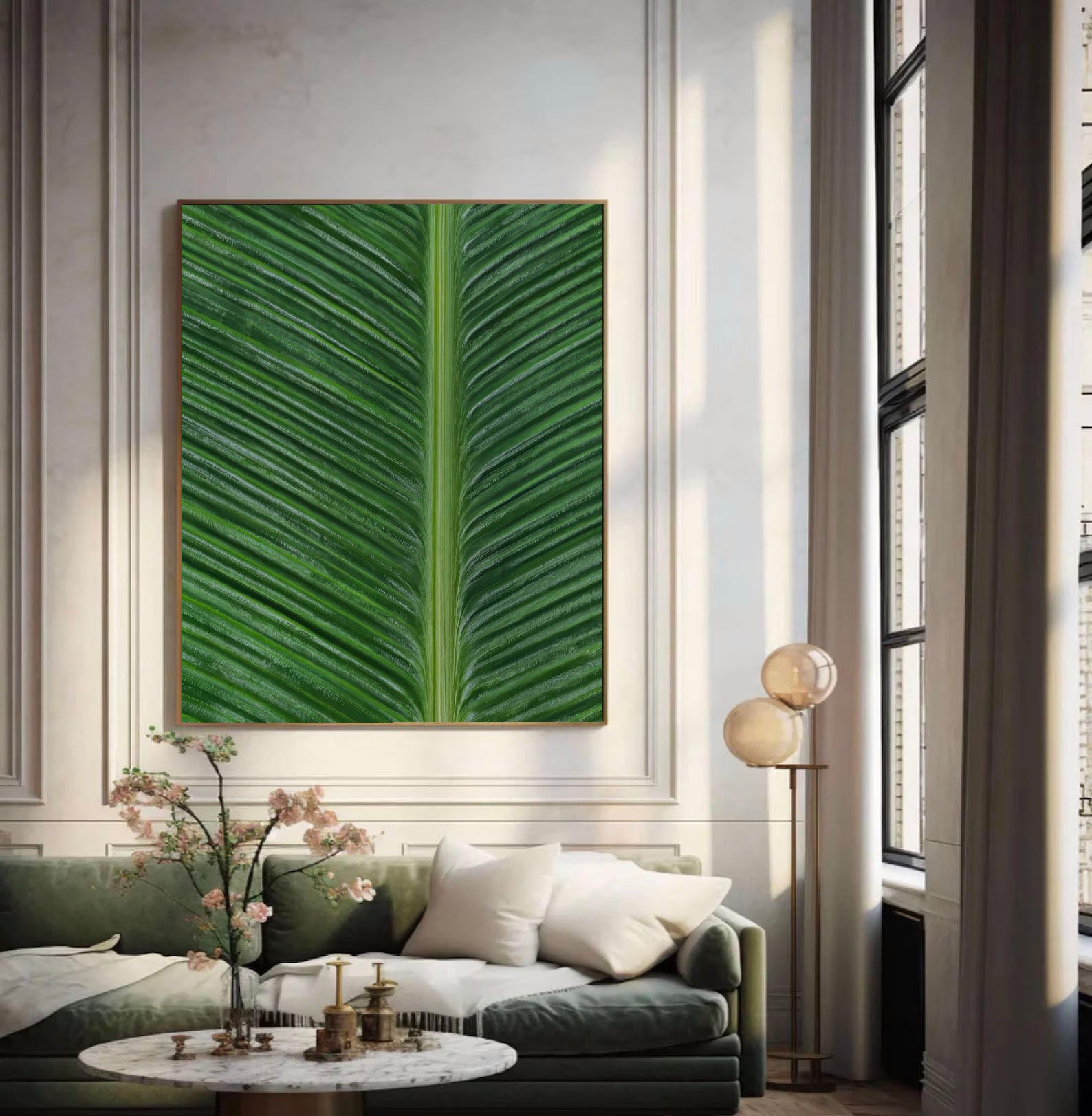 Lush Foliage Texture | Emerald Frond