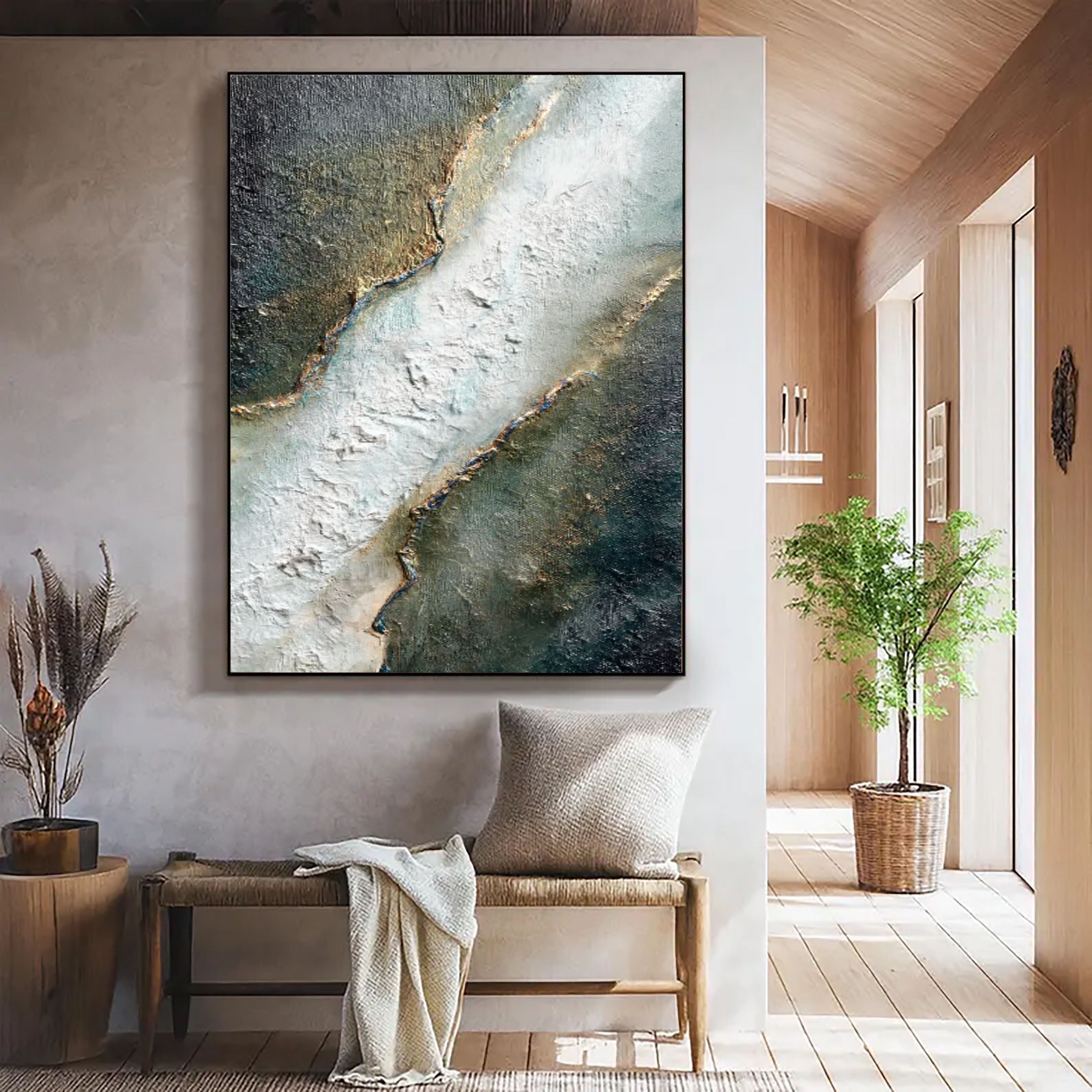 Fractured Light Vein | Silver Rift