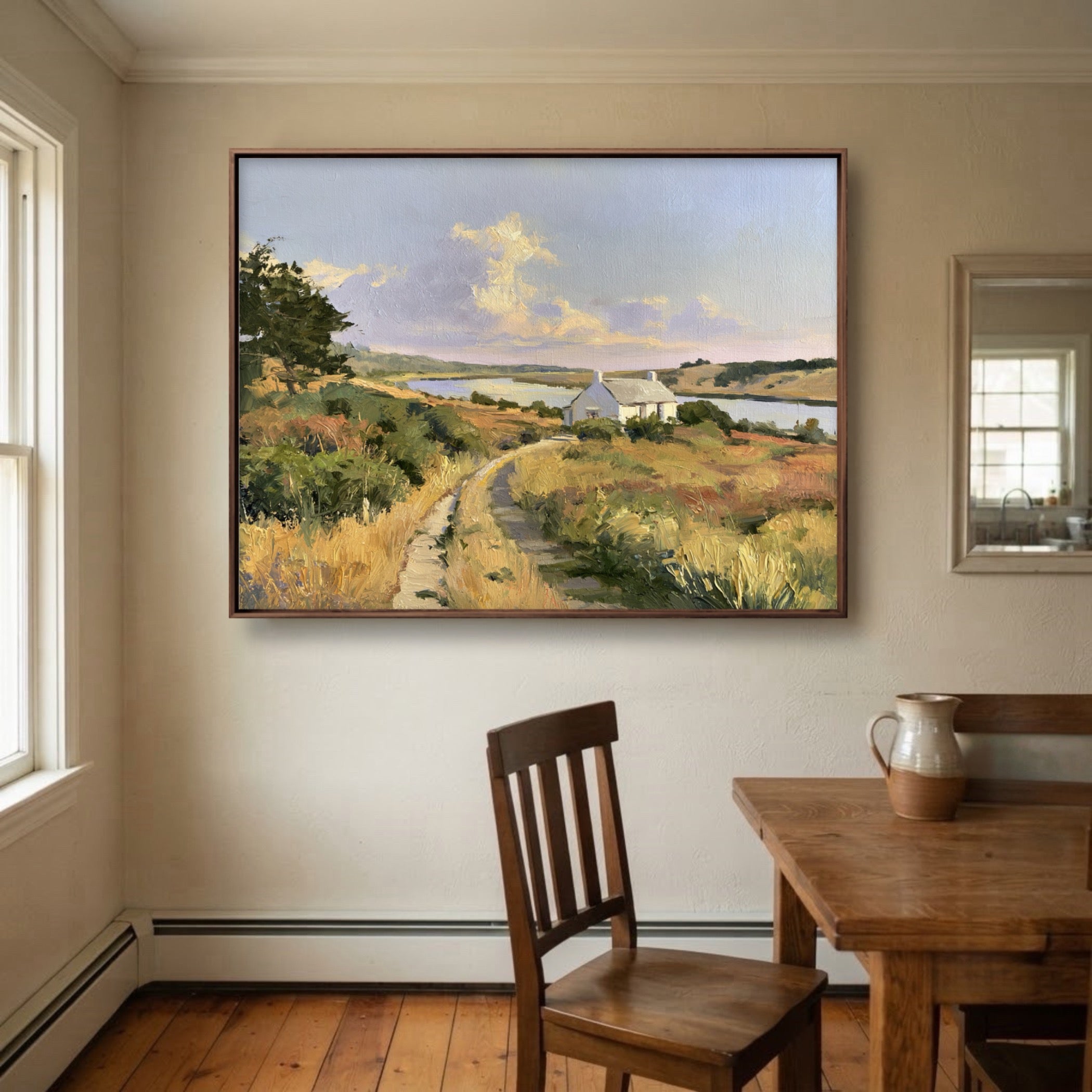 Landscape Art｜Estuary Lane Glow