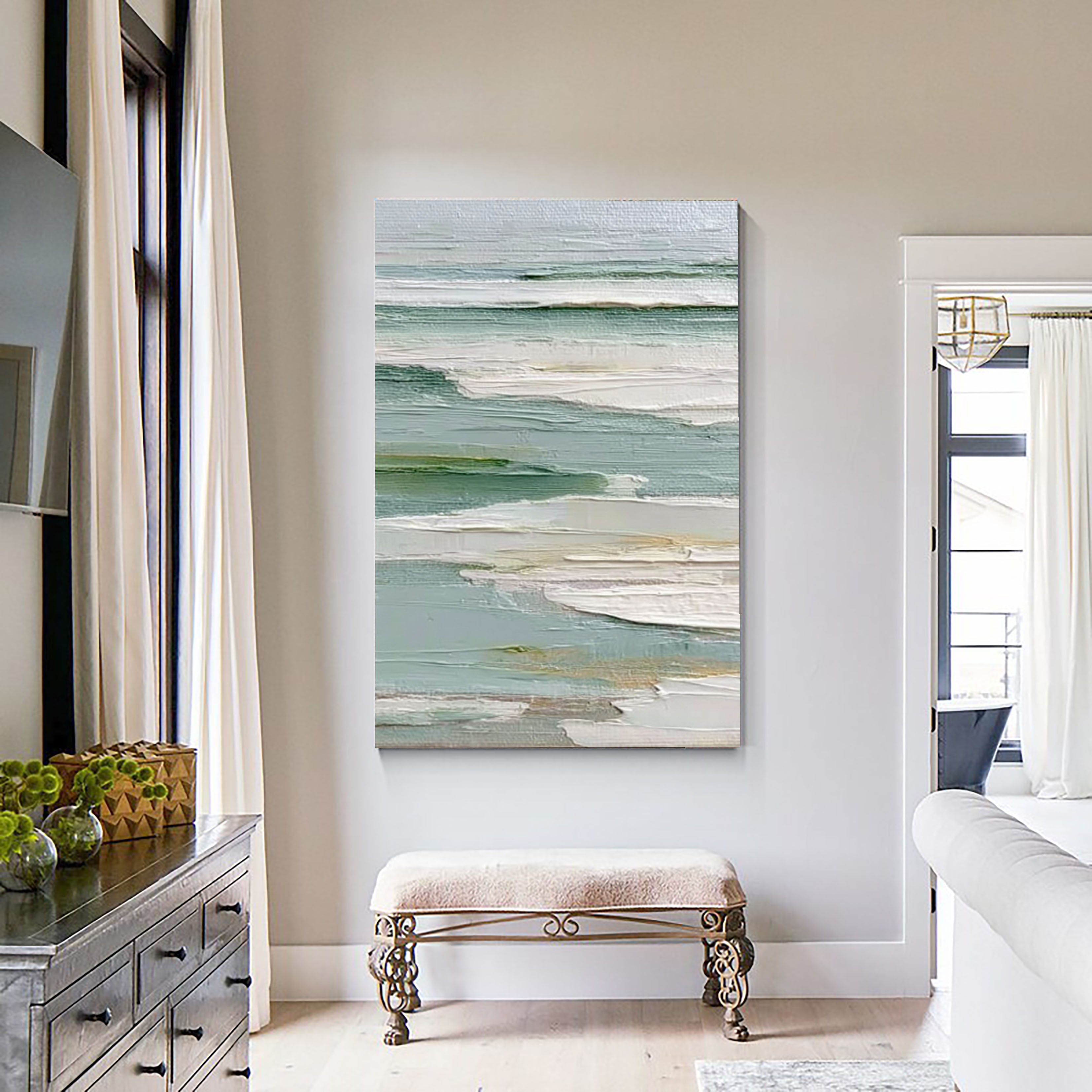 Serene Tide Layers | Soft Horizon