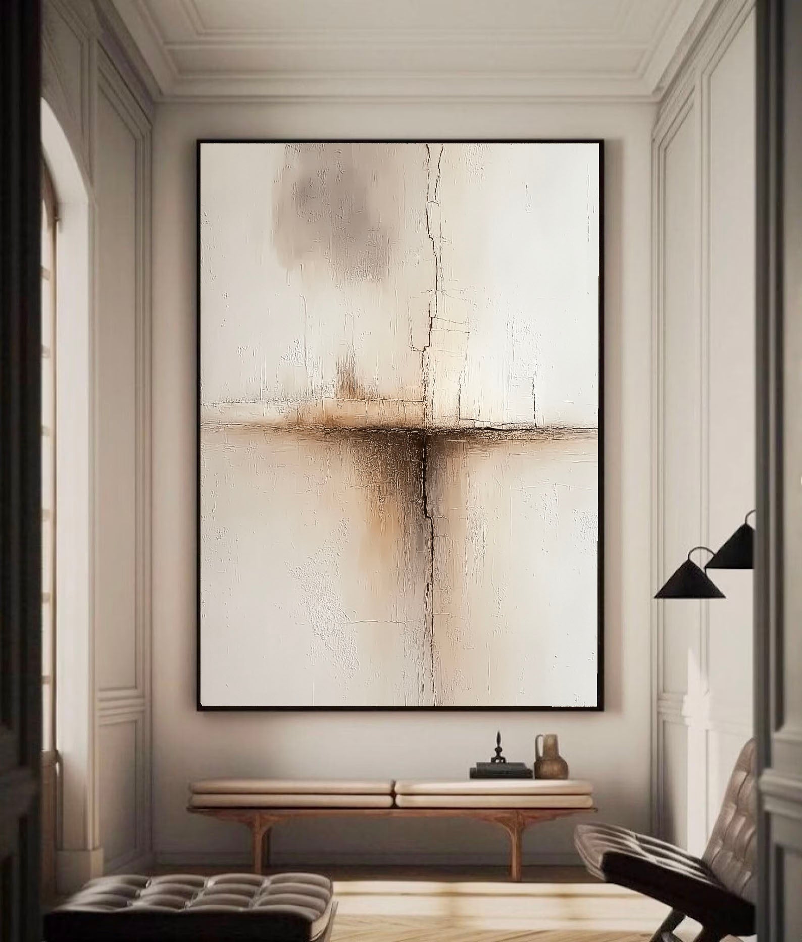 Textured Earthy Elegance | Ivory Tones