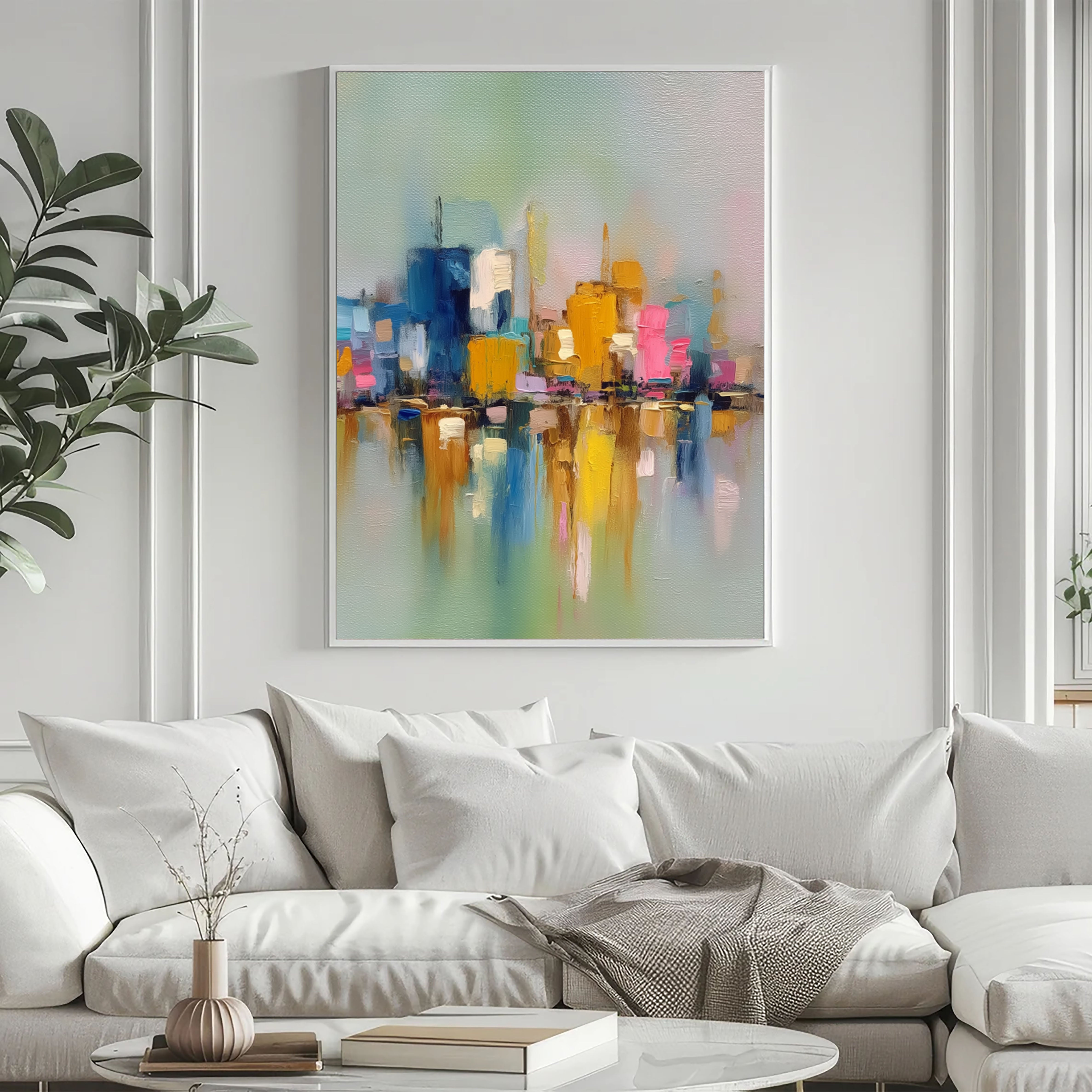 Urban Reflections | Colorful Skyline
