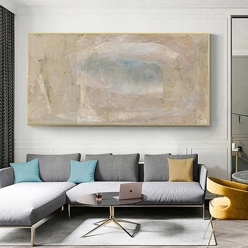 Layered Neutral Serenity | Soft Blue Hues