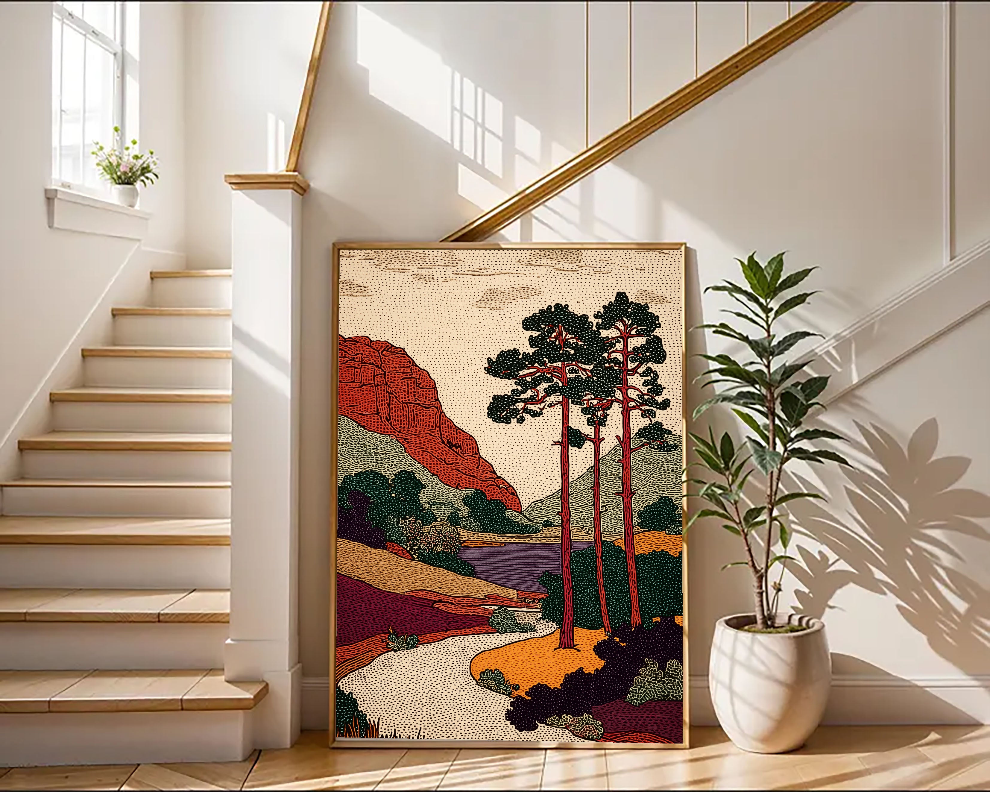 Textured Rocky Serenity | Pine Waters