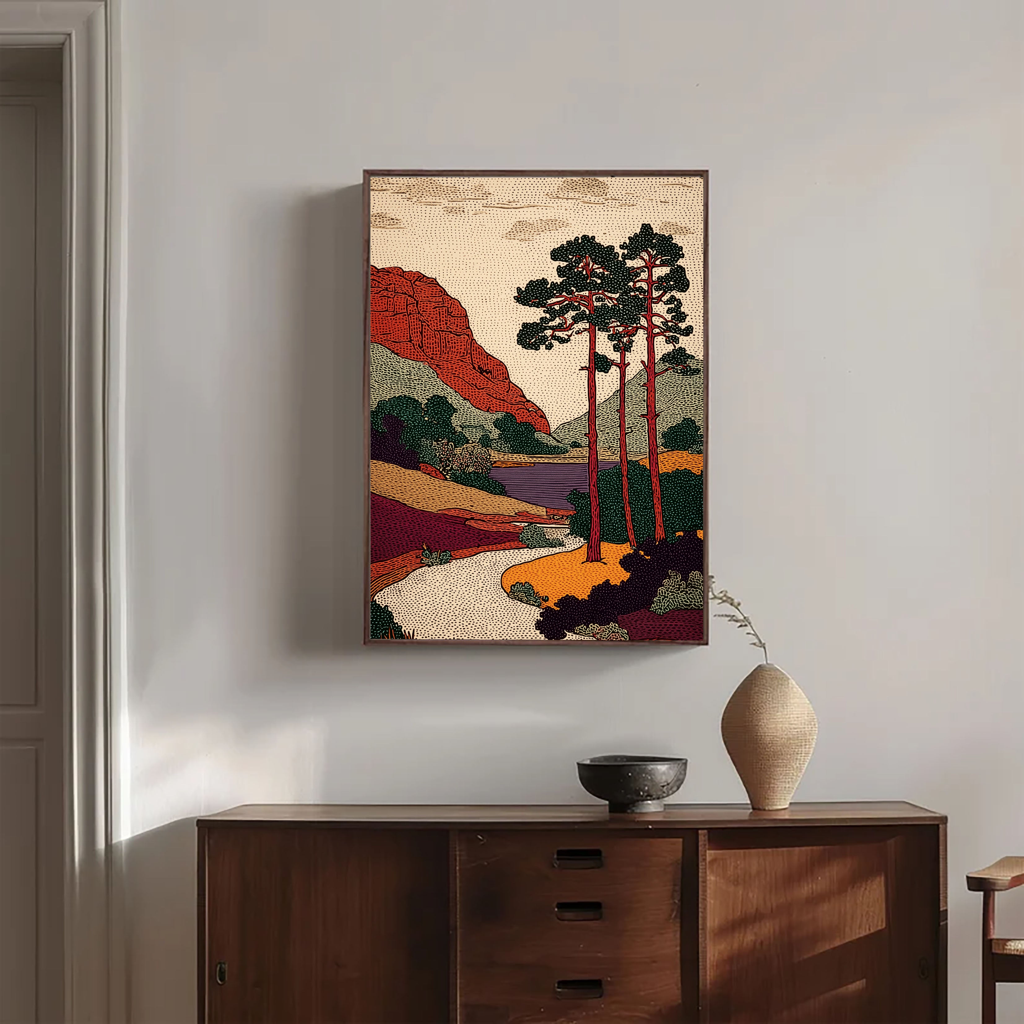 Textured Rocky Serenity | Pine Waters