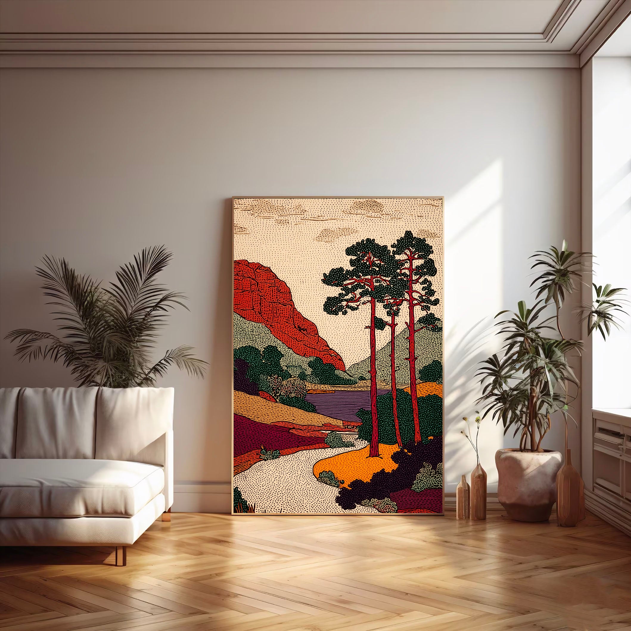 Textured Rocky Serenity | Pine Waters