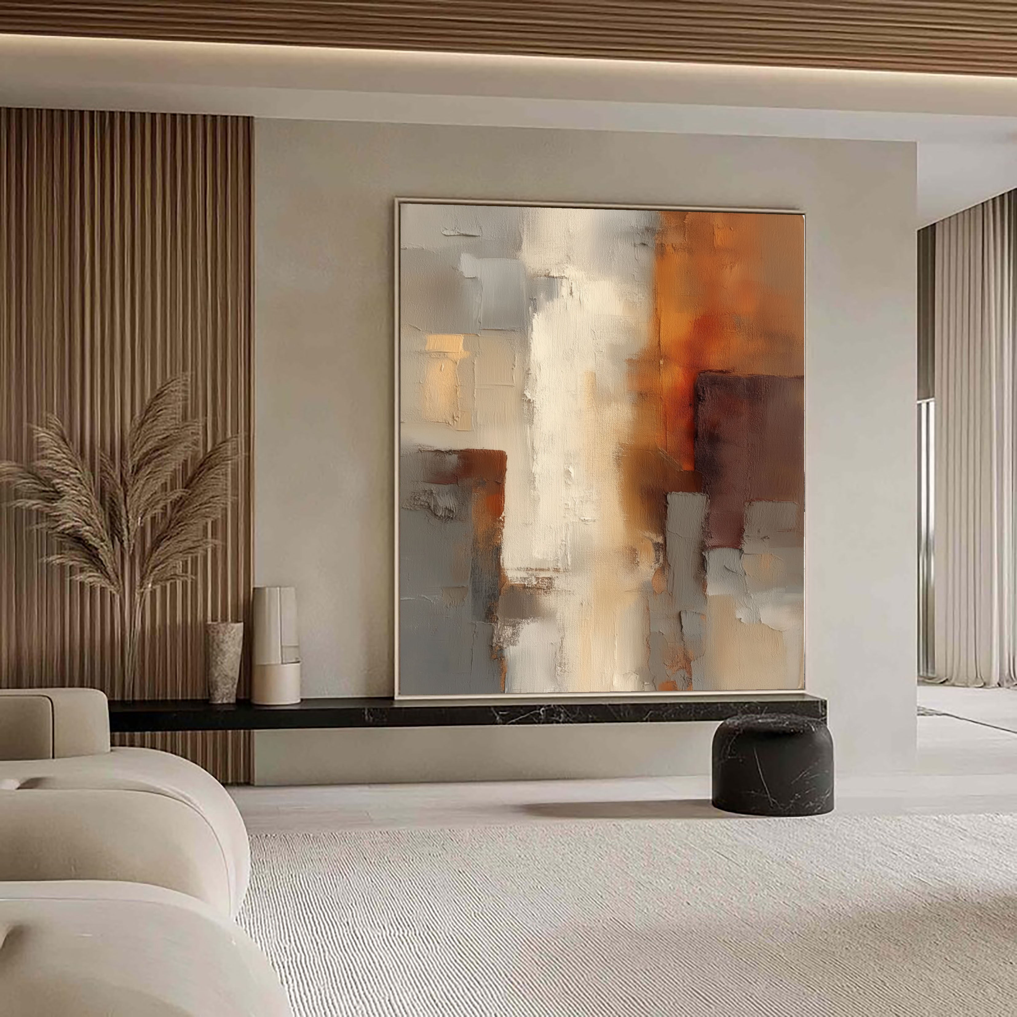 Amber Light Fusion | Soft Grey