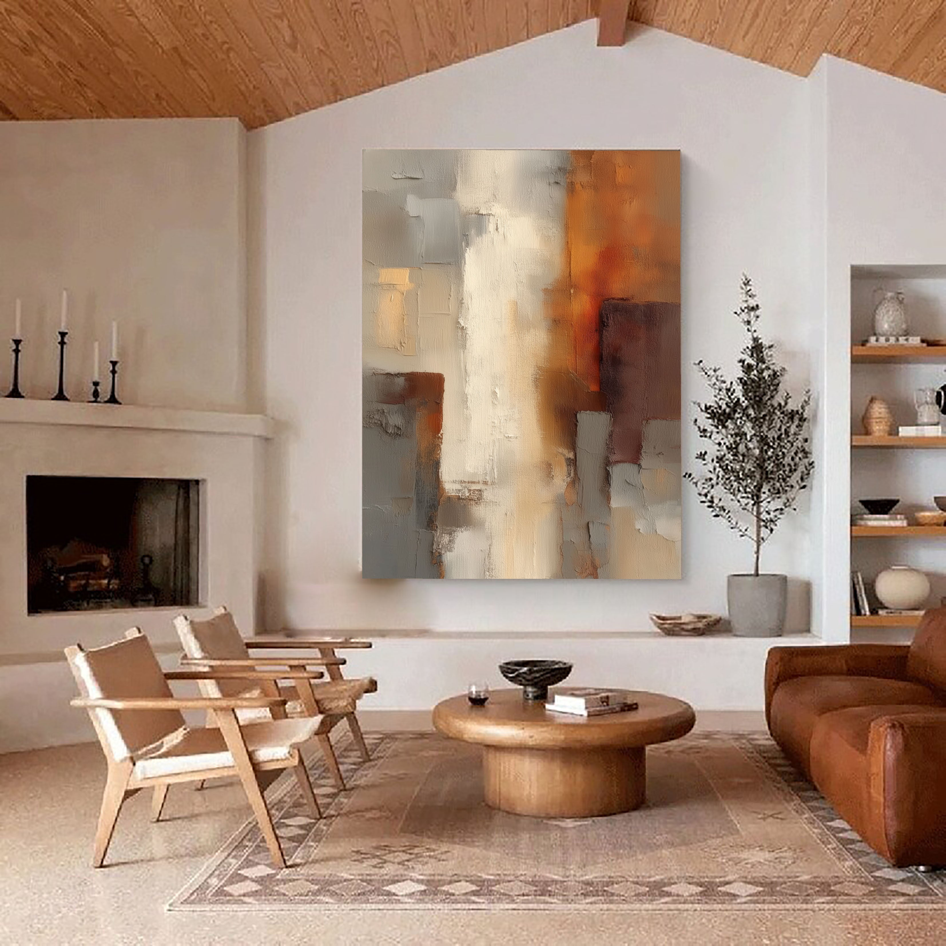 Amber Light Fusion | Soft Grey