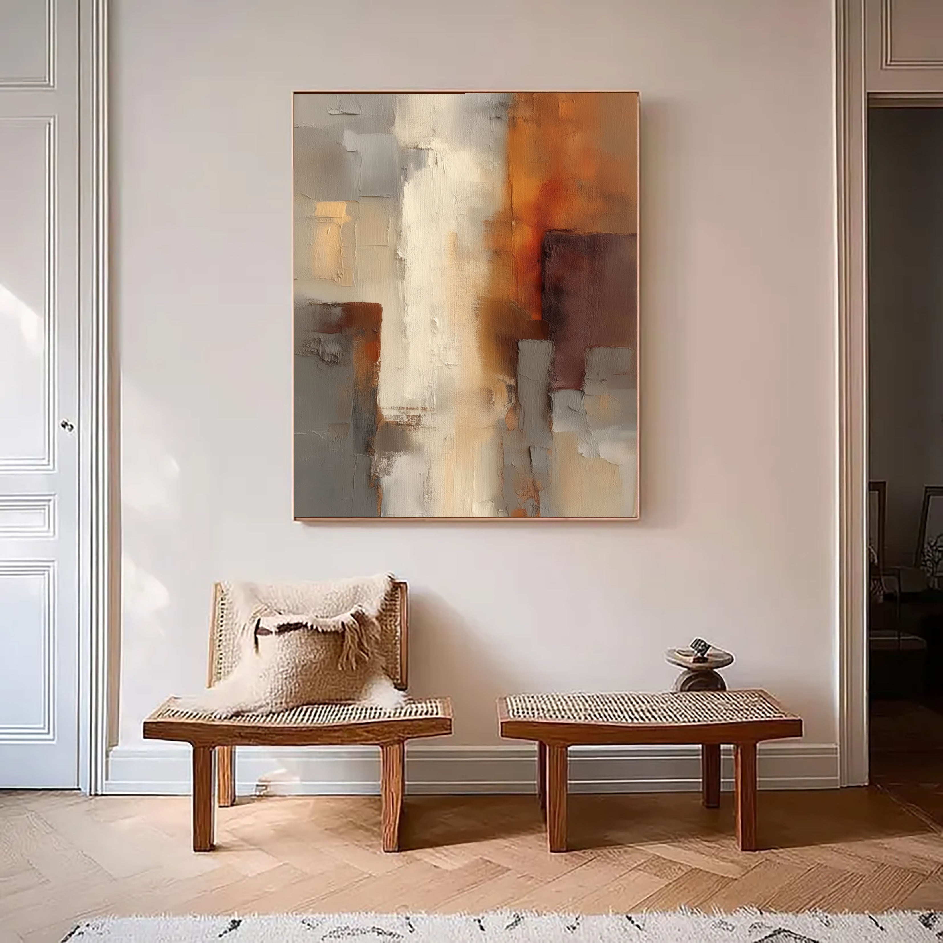 Amber Light Fusion | Soft Grey