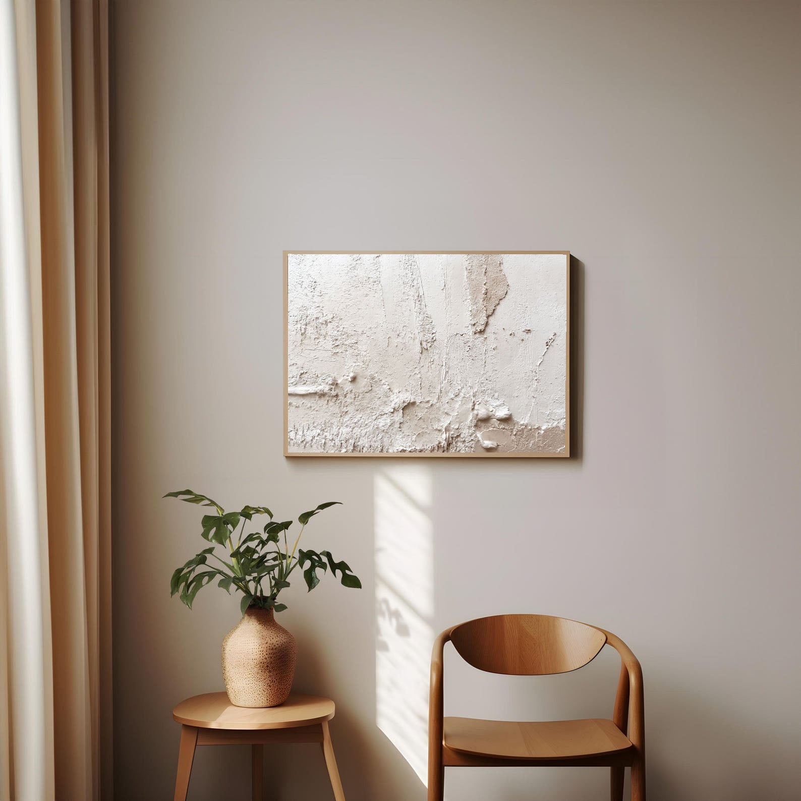 Textured Stucco Finish | Ivory Tones