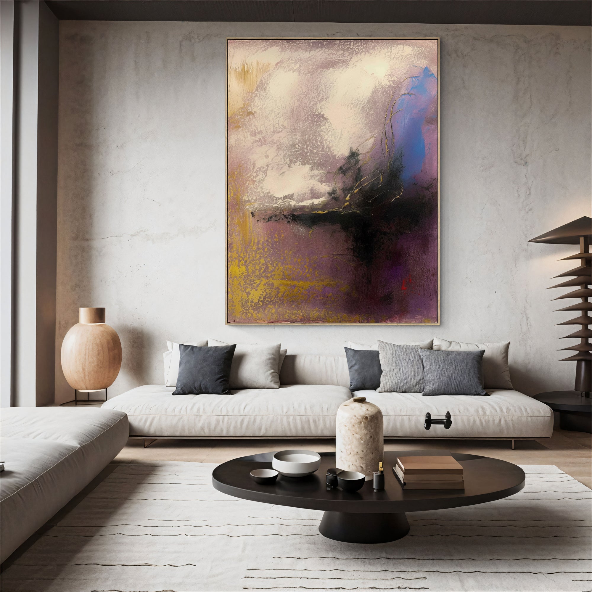 Textured Violaceous Opulence | Purple Aurum