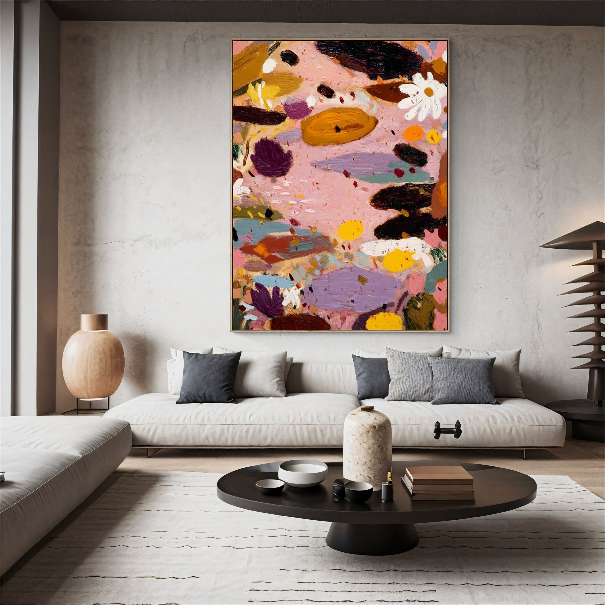 Textured Pastel Florals | Vibrant Hues