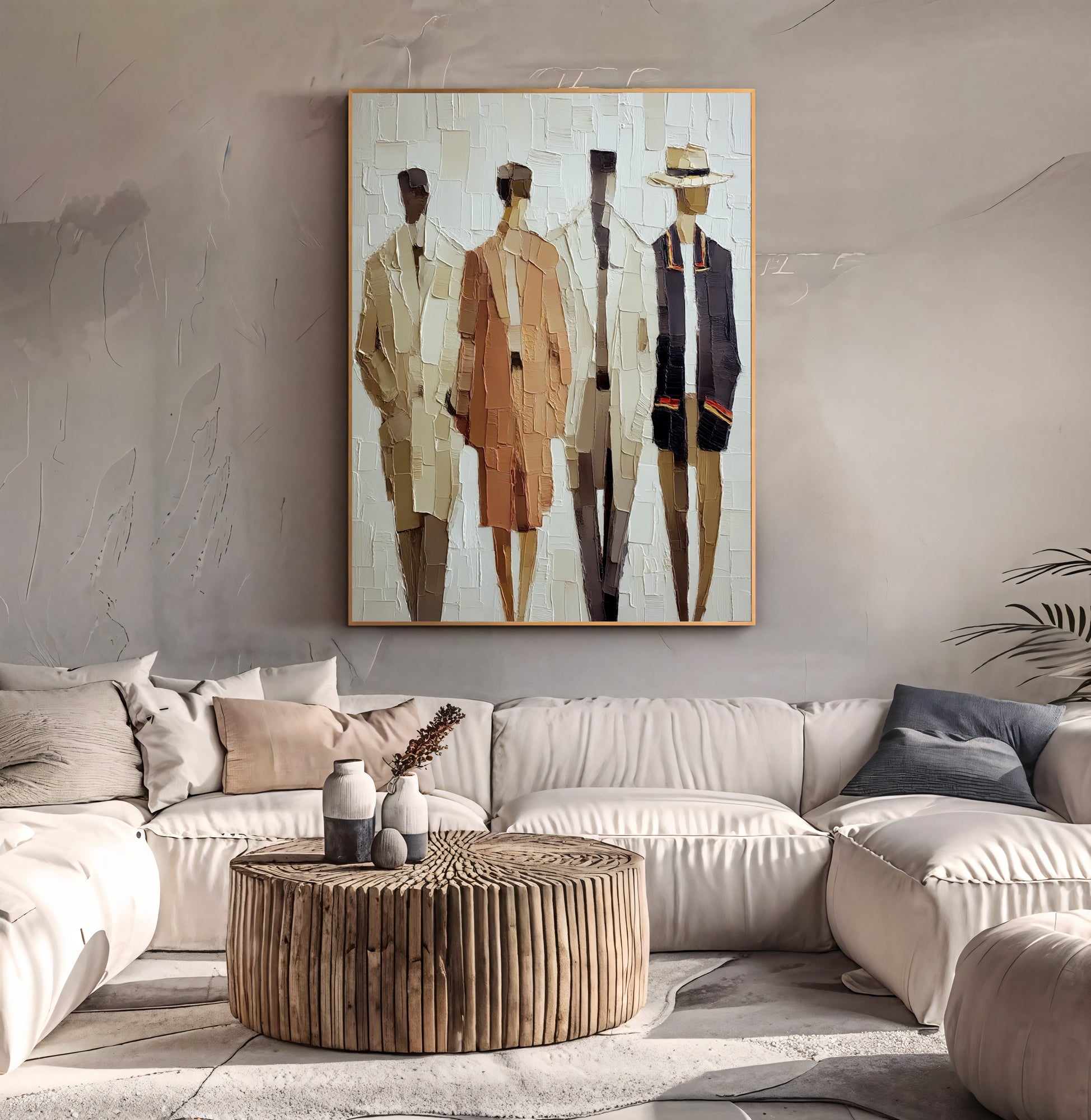 Textured Sartorial Silhouettes | Neutral Ensemble