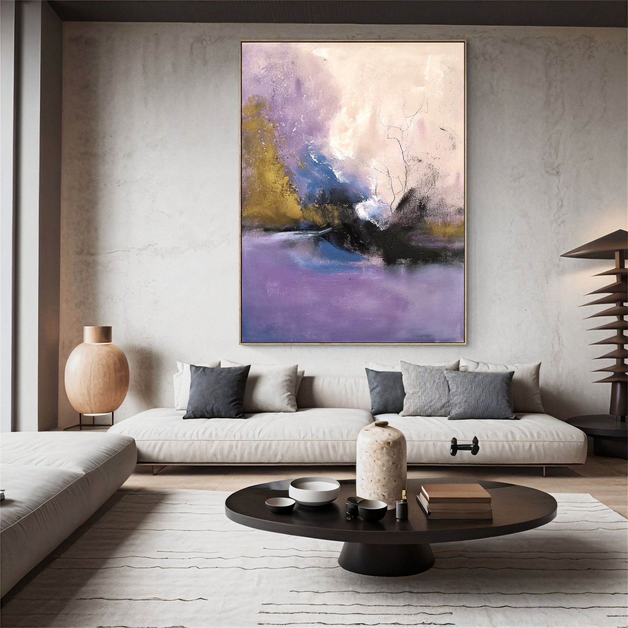 Textured Purple Dream | Lavender Hues