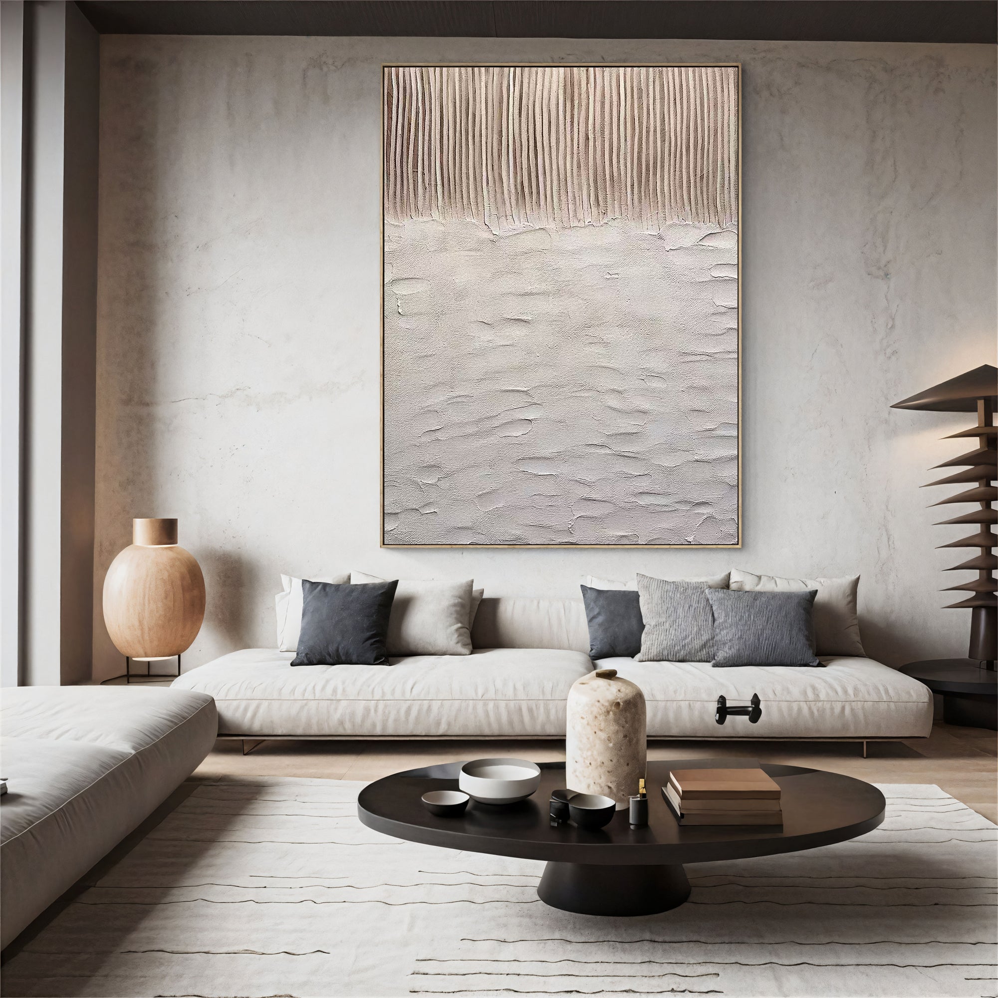 Textured Neutral Depth | Beige Textures