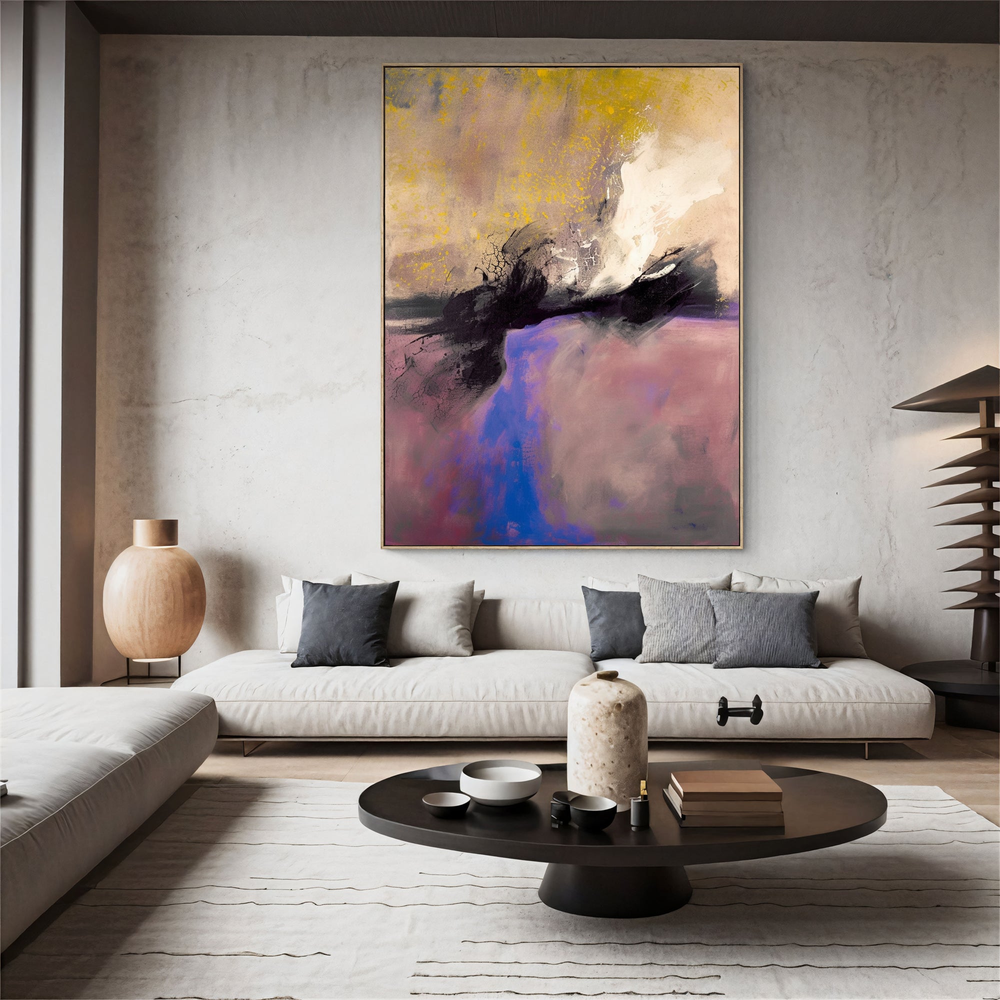 Textured Magenta Opulence | Pink Purple