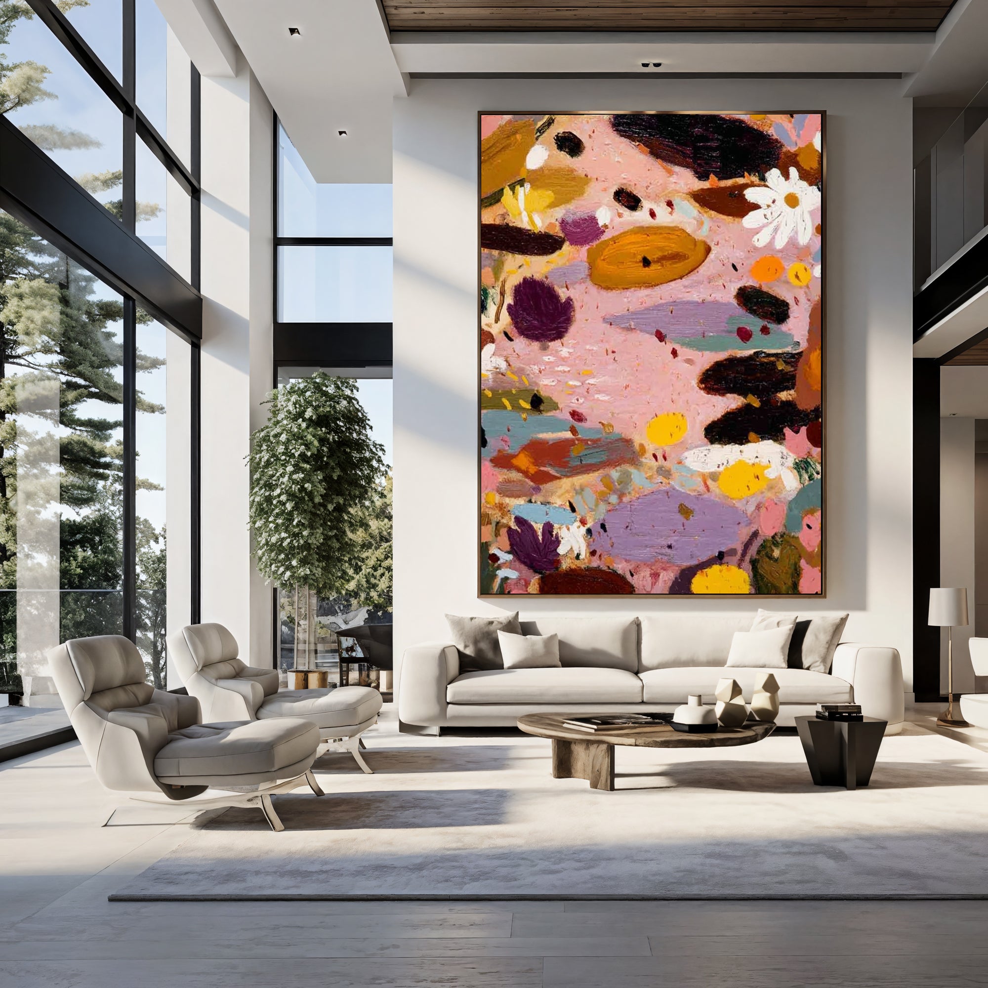 Textured Pastel Florals | Vibrant Hues