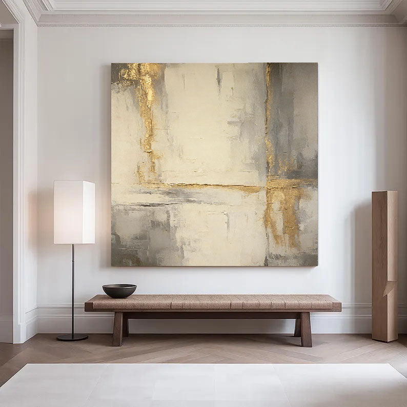 Textured Gilded Minimalism | Neutral Hues