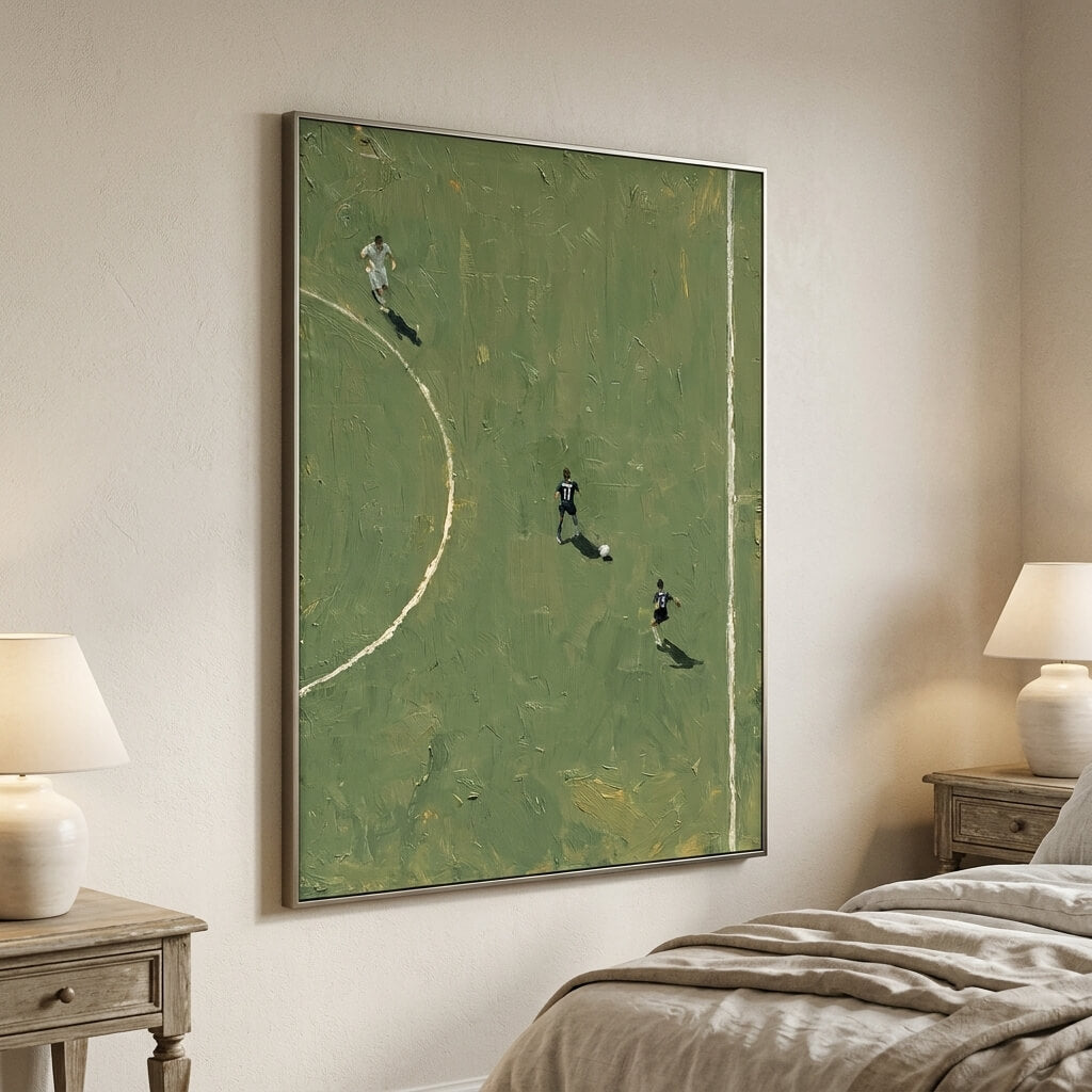 Impressionist Art | Soccer Pitch Motion