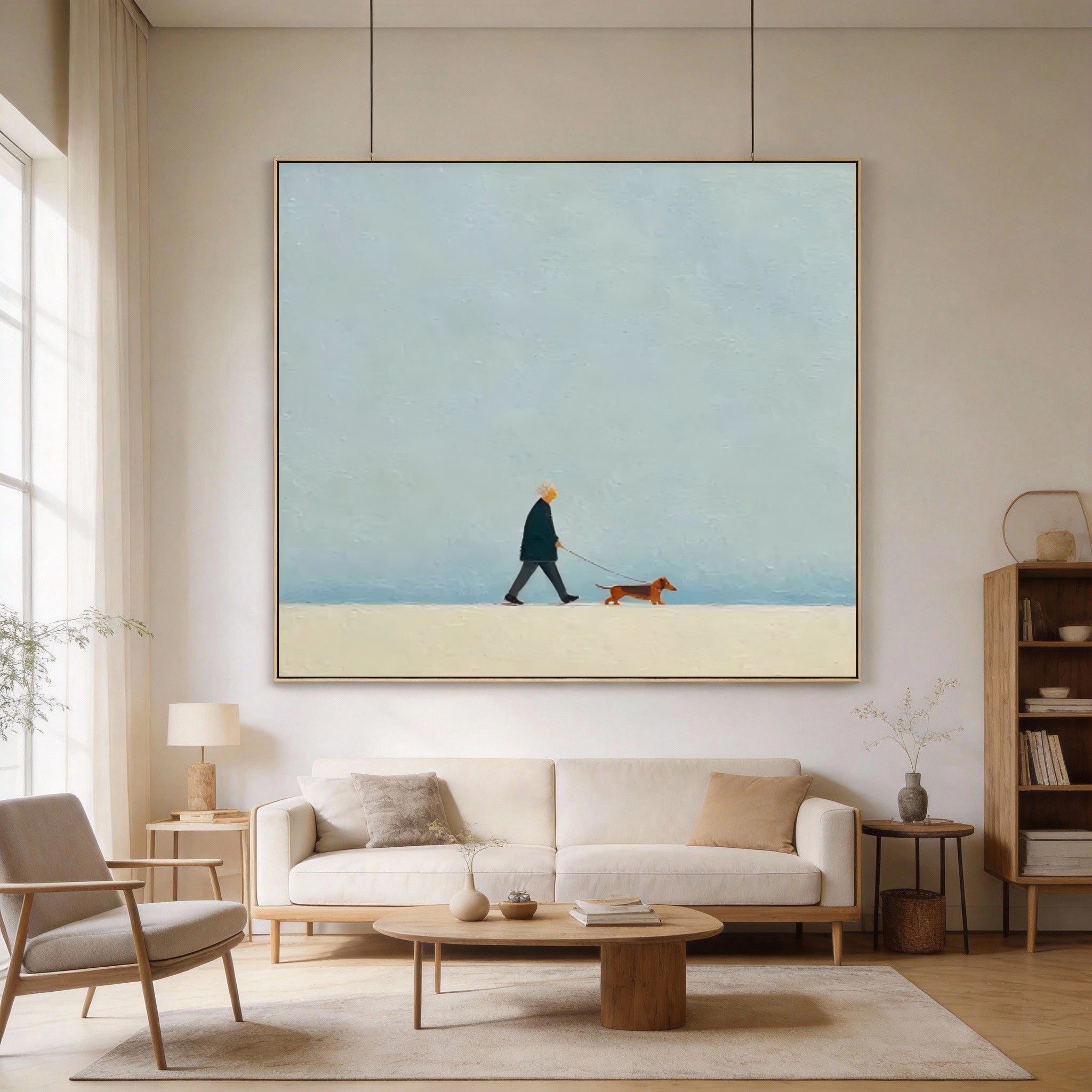 Tranquil Walk Companion | Serene Stroll