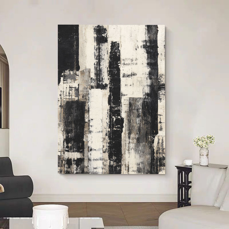 Textured Monochrome Art | Urban Depth