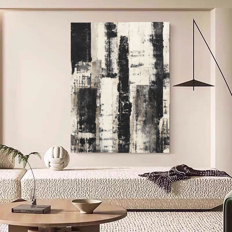Textured Monochrome Art | Urban Depth