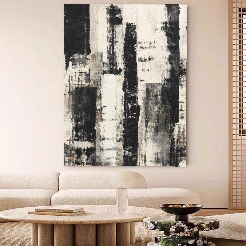 Textured Monochrome Art | Urban Depth