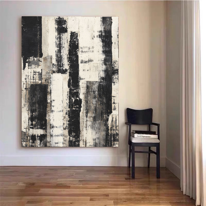Textured Monochrome Art | Urban Depth