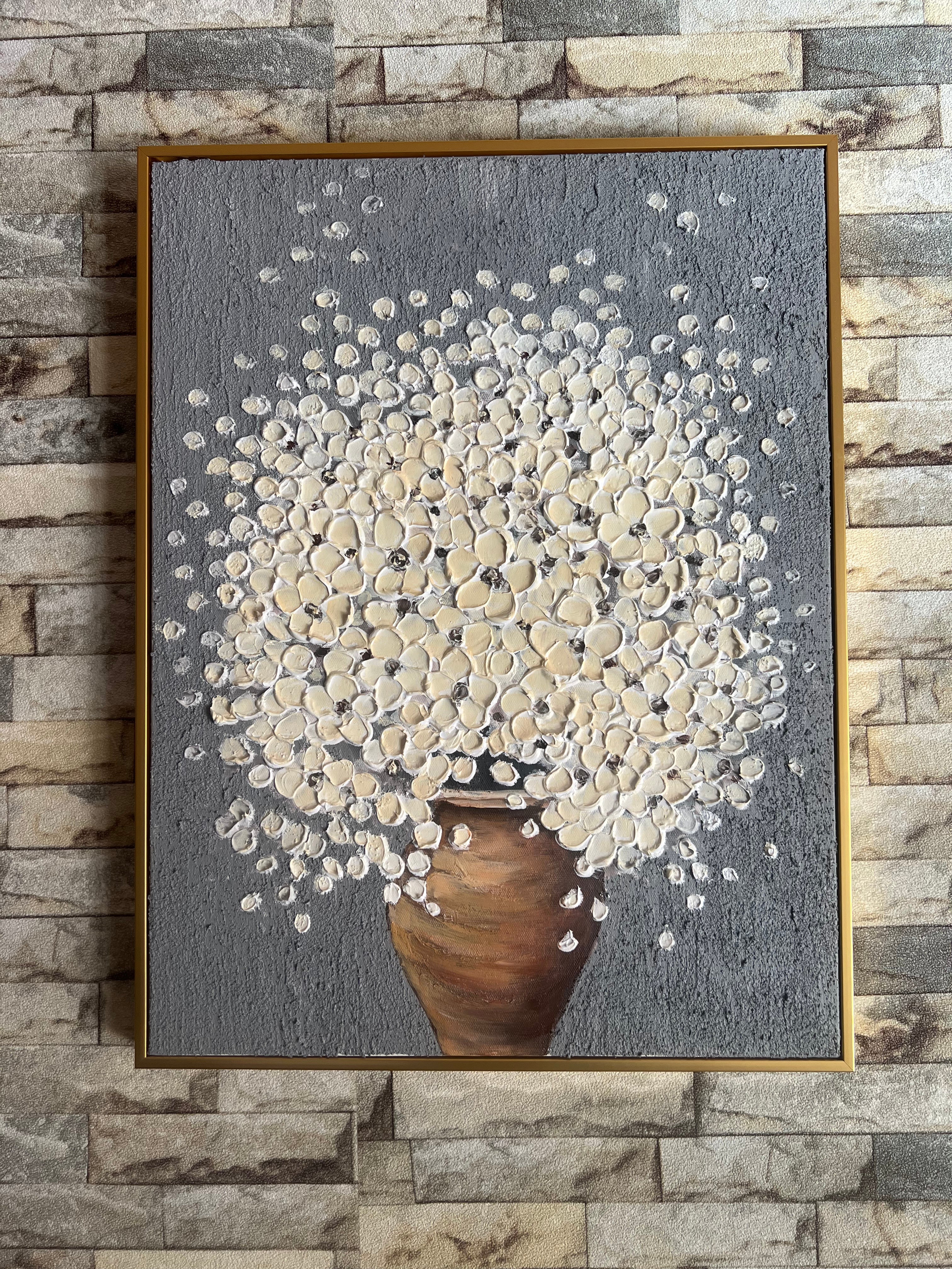 Textured Floral Opulence | Polished Elegance