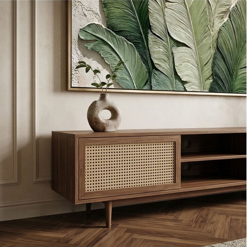 Textured & Impasto Art｜Banana Leaf Haven